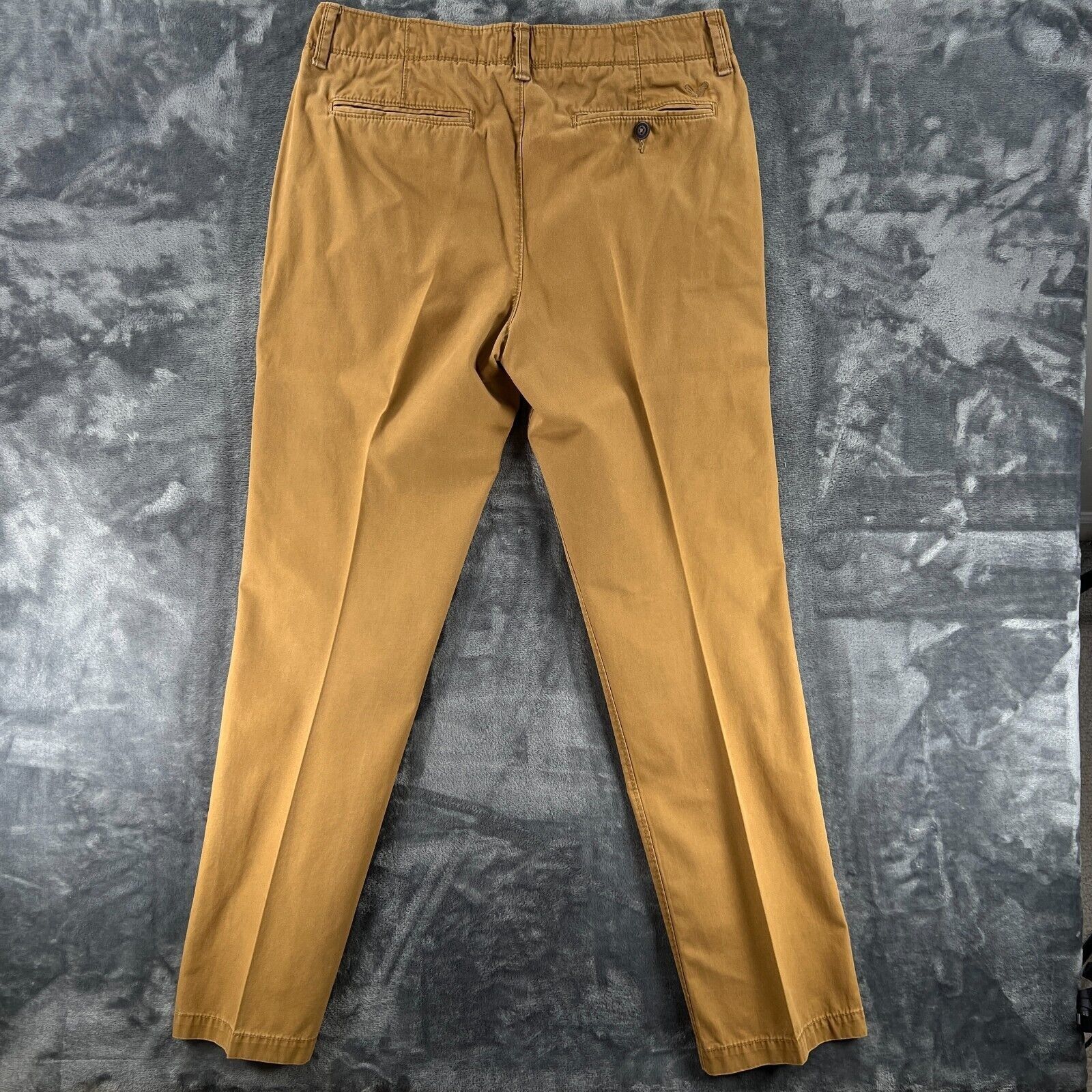 American Eagle Outfitters American Eagle Original Straight Khaki Pants Men 34x34 (34x3 Size US 34 / EU 50 - 2 Thumbnail