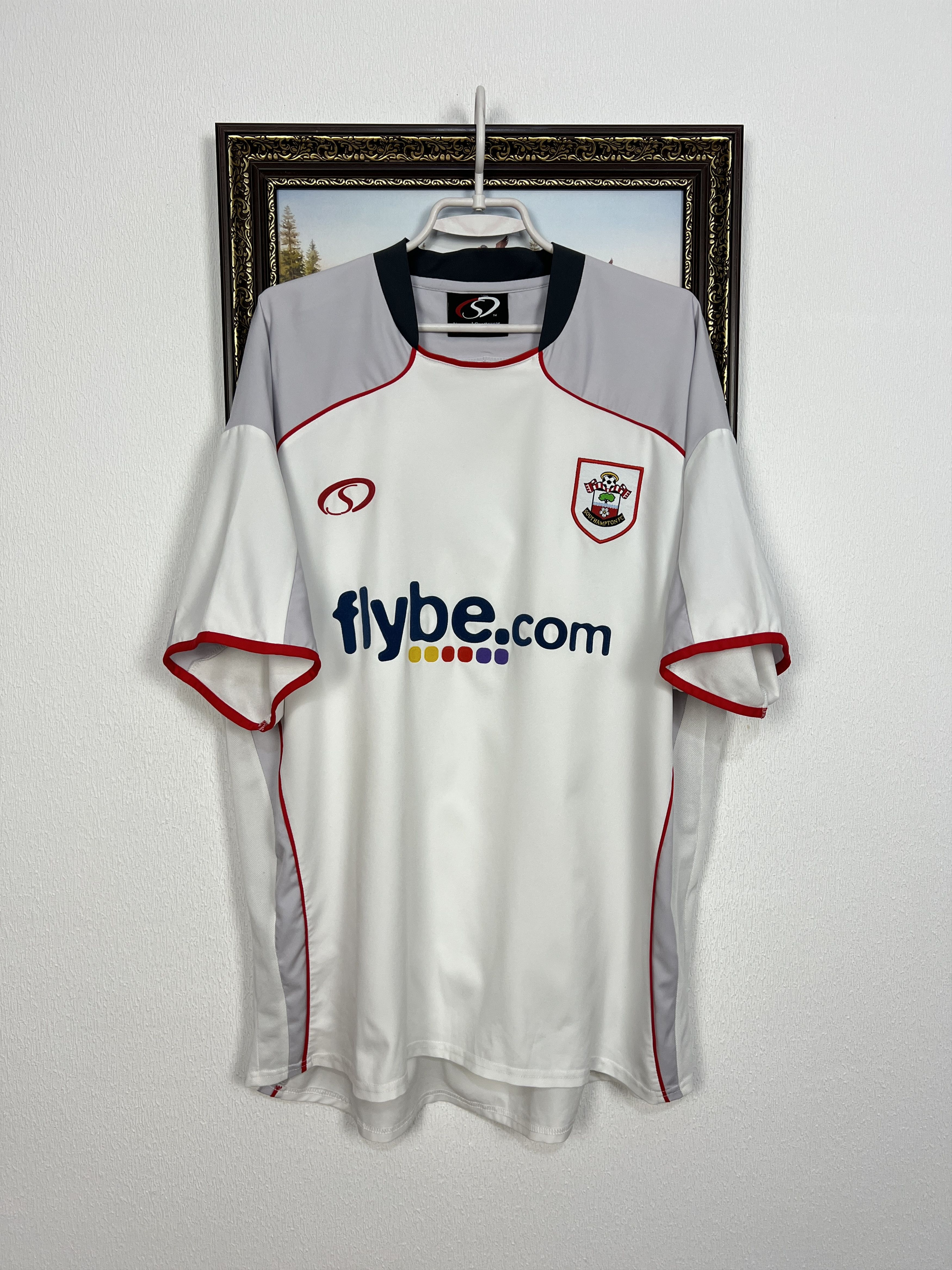 Vintage Southampton Third football shirt 2007 Soccer Jersey Trikot Size US XL / EU 56 / 4 - 1 Thumbnail
