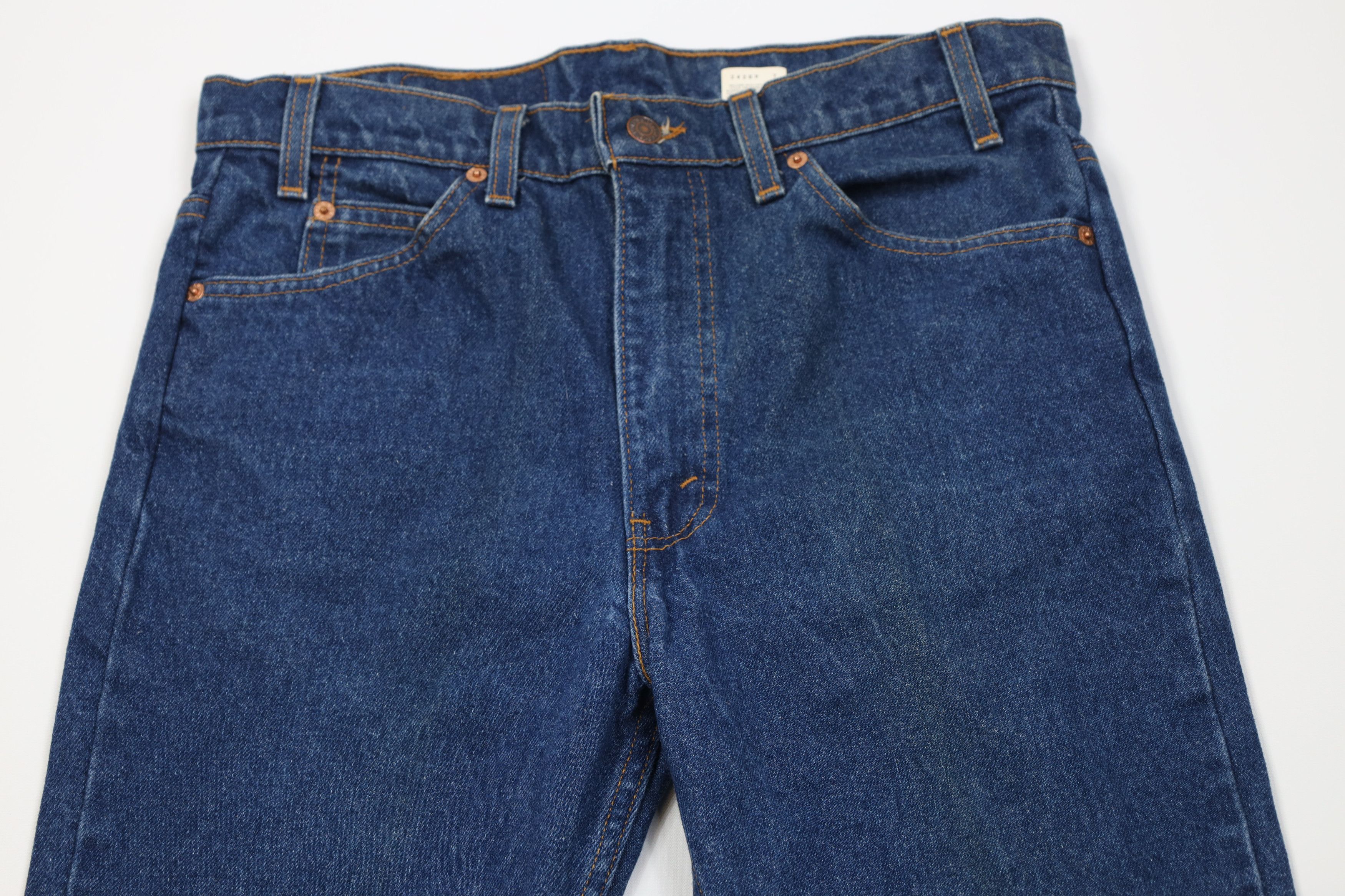 Levi's Vintage 90s Levis 517 Orange Tab Wide Leg Bootcut Jeans USA Size US 34 / EU 50 - 2 Thumbnail