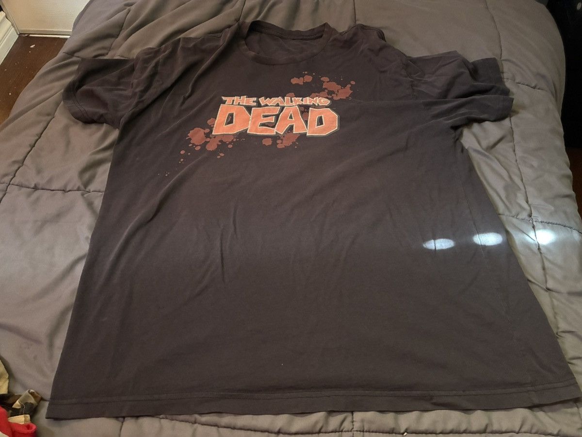 The Walking Dead comic logo shirt