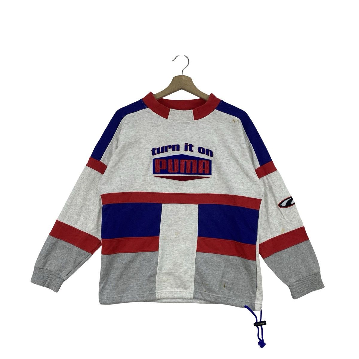 Puma Vintage 90s PUMA Turn It On Sweatshirt Pullover Crewneck Big Size US M / EU 48-50 / 2 - 4 Thumbnail