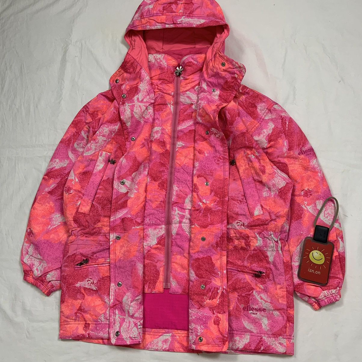 Ellesse Vintage Ellesse Italy Ski Snowboard Jacket Size L / US 10 / IT 46 - 4 Thumbnail