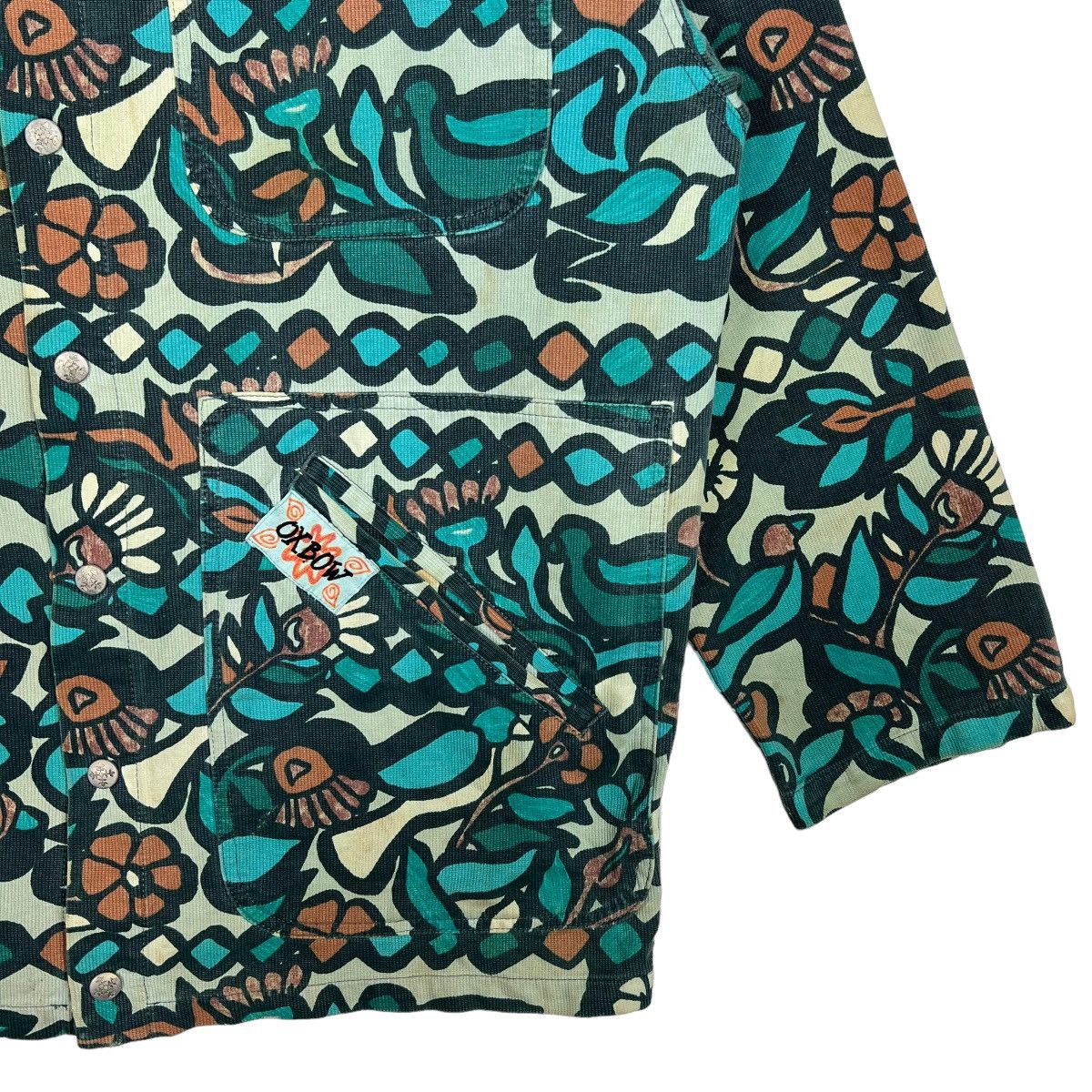 Oxbow 🔥 VINTAGE OXBOW OVER PRINT FLOWER JACKET MADE IN ITALY Size US M / EU 48-50 / 2 - 5 Thumbnail