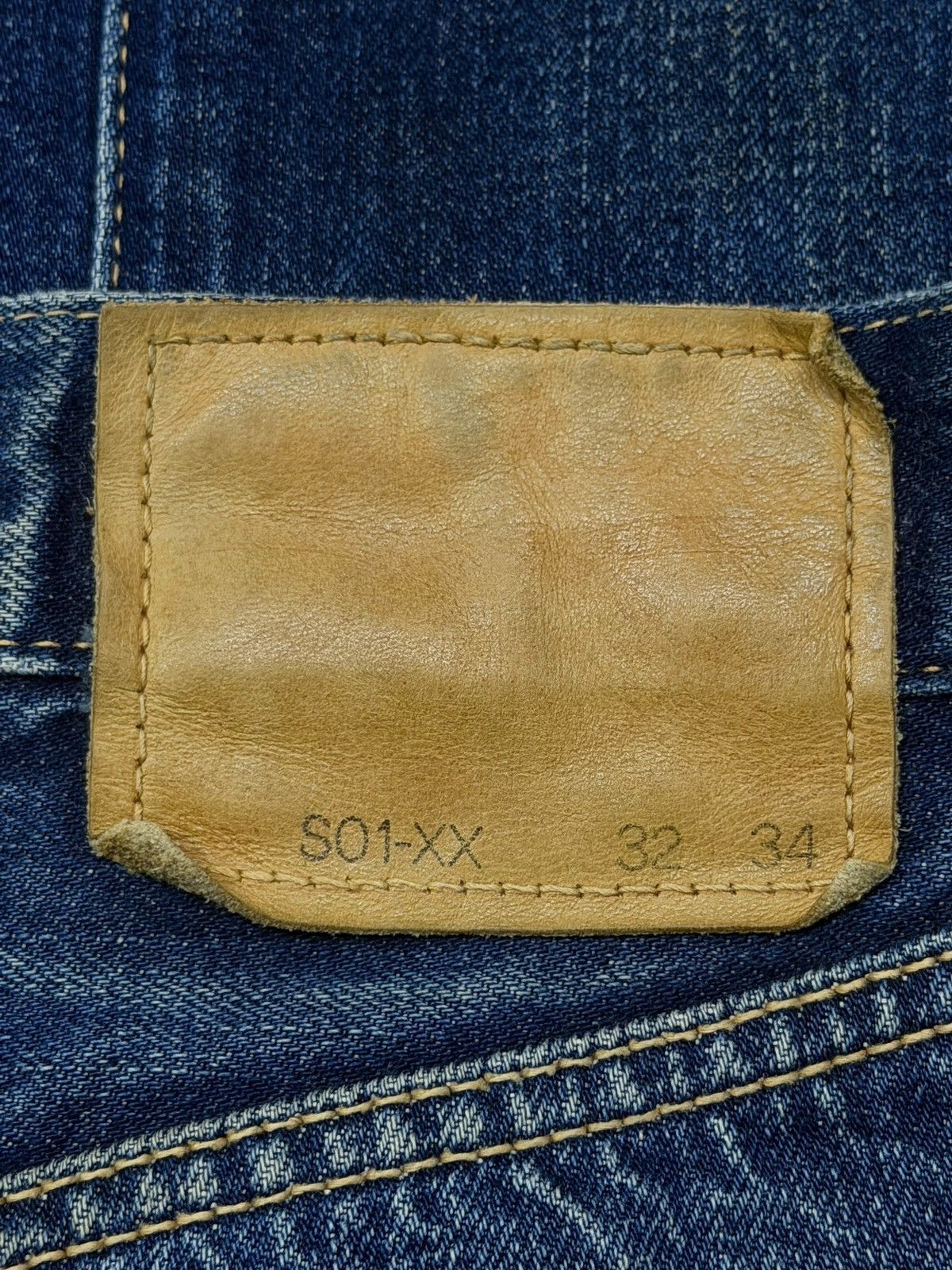 Sugar Cane Vintage Dude Ranch S01-XX Selvedge Denim Jeans Japan | W31 Size US 31 - 15 Thumbnail