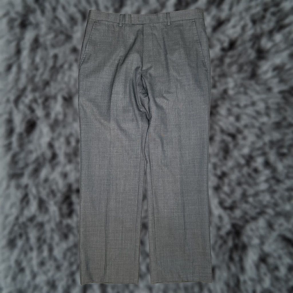 Banana Republic Banana Republic Dress Pants Italian Marzotta Wool Gray Dot Slim 32 Men Size US 32 / EU 48 - 1 Thumbnail