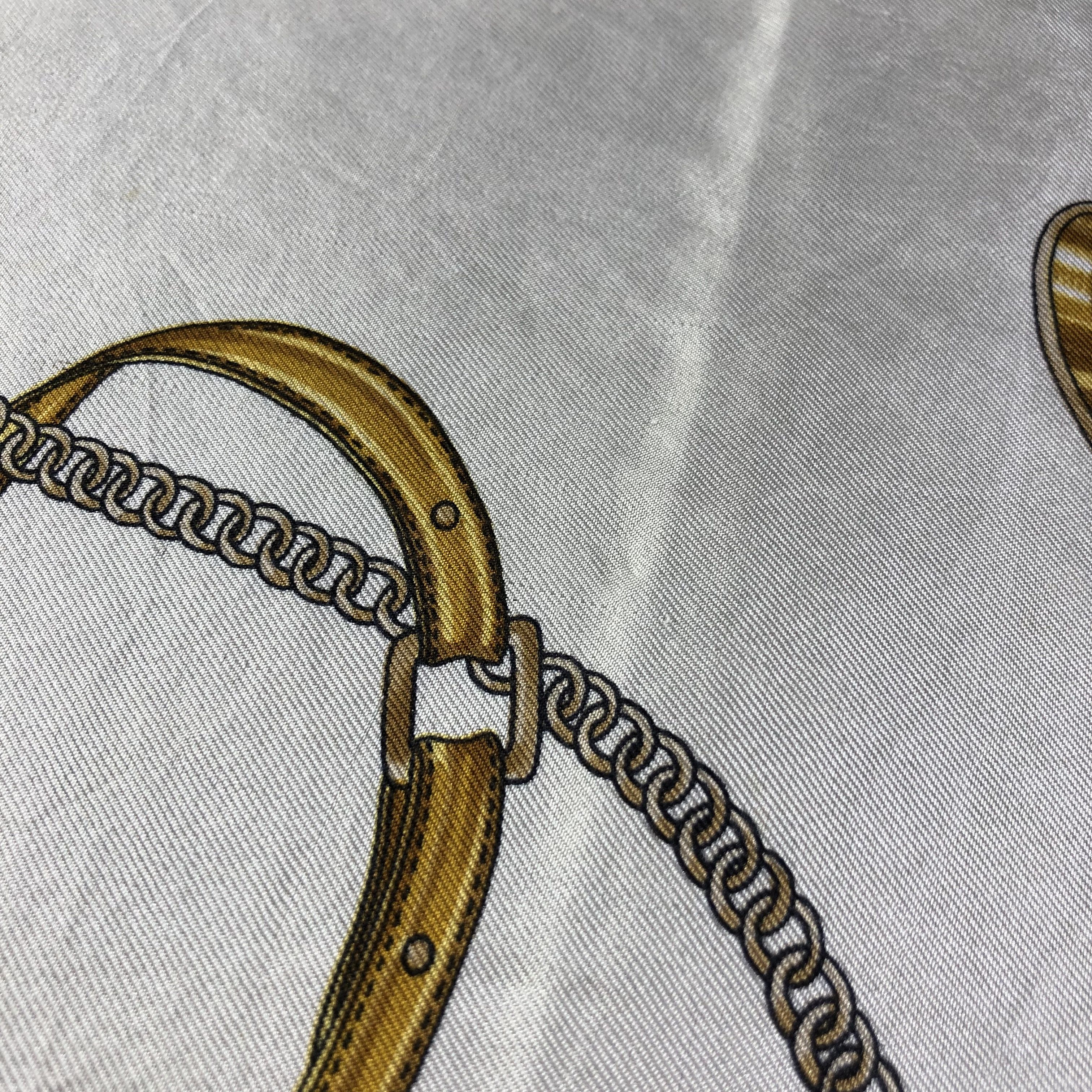 Japanese Brand Luxury Design Silk Scarf M516 Size ONE SIZE - 6 Thumbnail