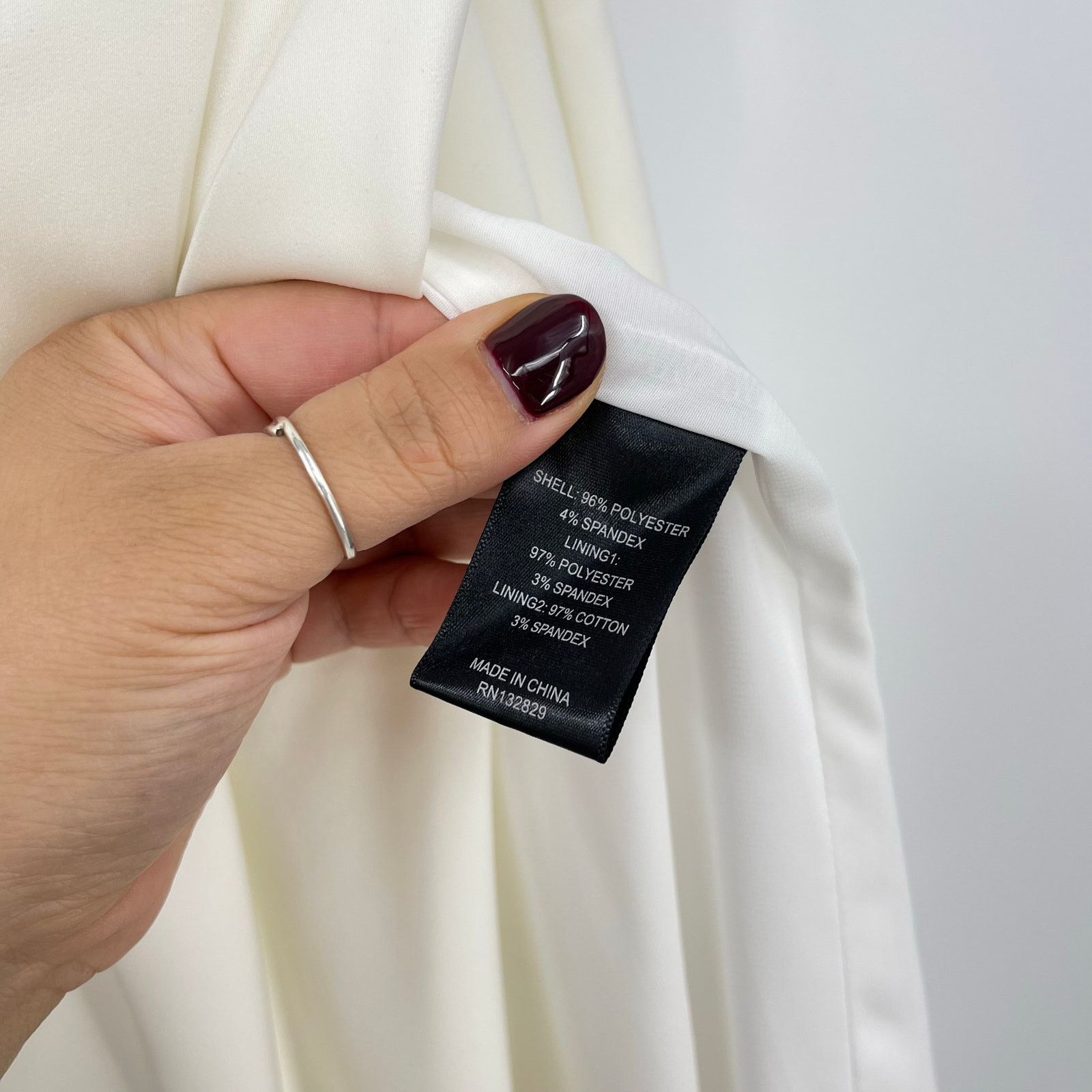 REVOLVE Michael Costello x REVOLVE | NWT Jun Gown in Ivory Maxi XL Size XL / US 12-14 / IT 48-50 - 14 Thumbnail
