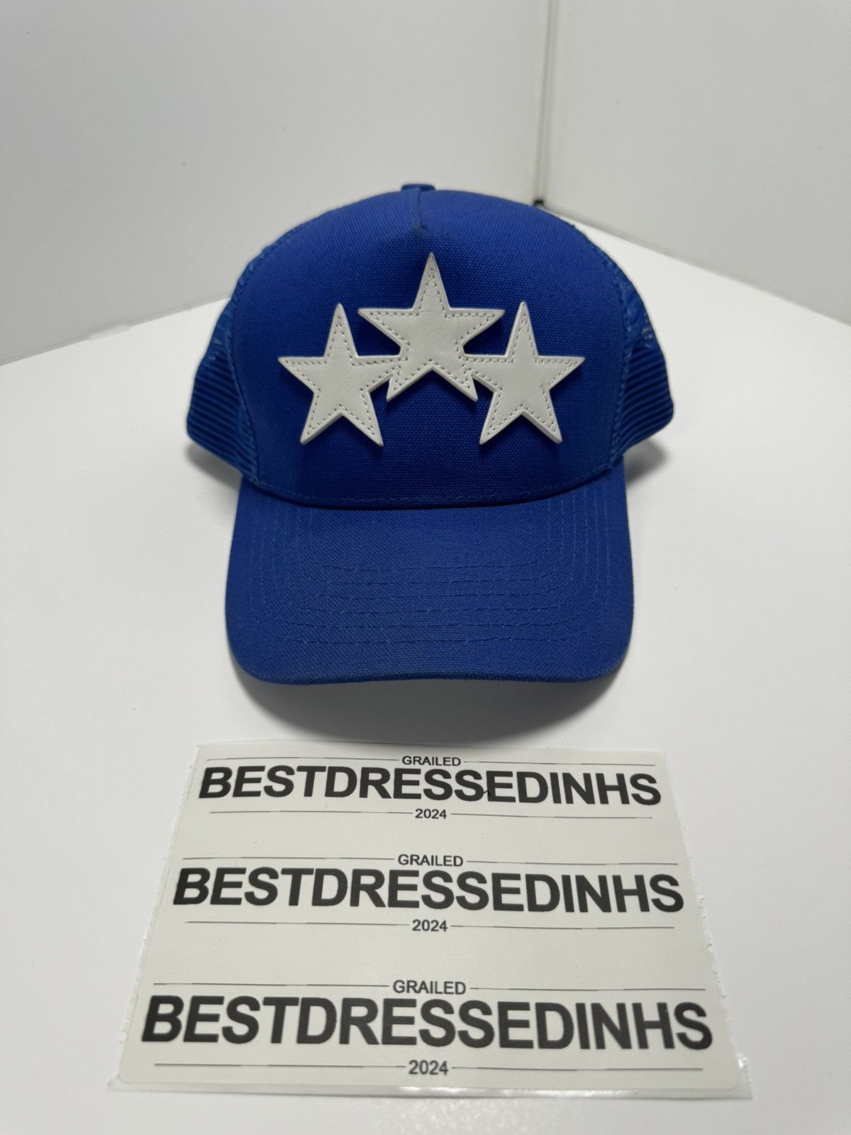 Amiri Amiri '3 Star' Trucker Hat Size ONE SIZE - 2 Thumbnail