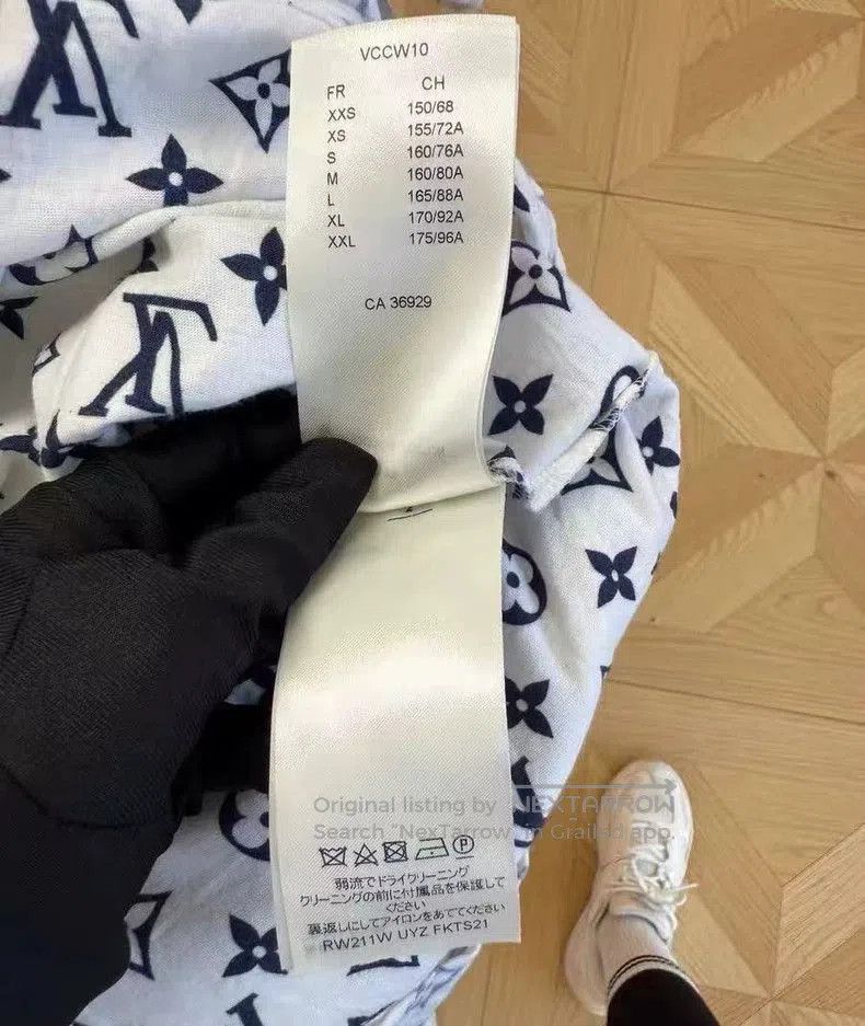 Louis Vuitton Louis Vuitton White Monogram Short-Sleeve T-Shirt. Size US M / EU 48-50 / 2 - 6 Thumbnail