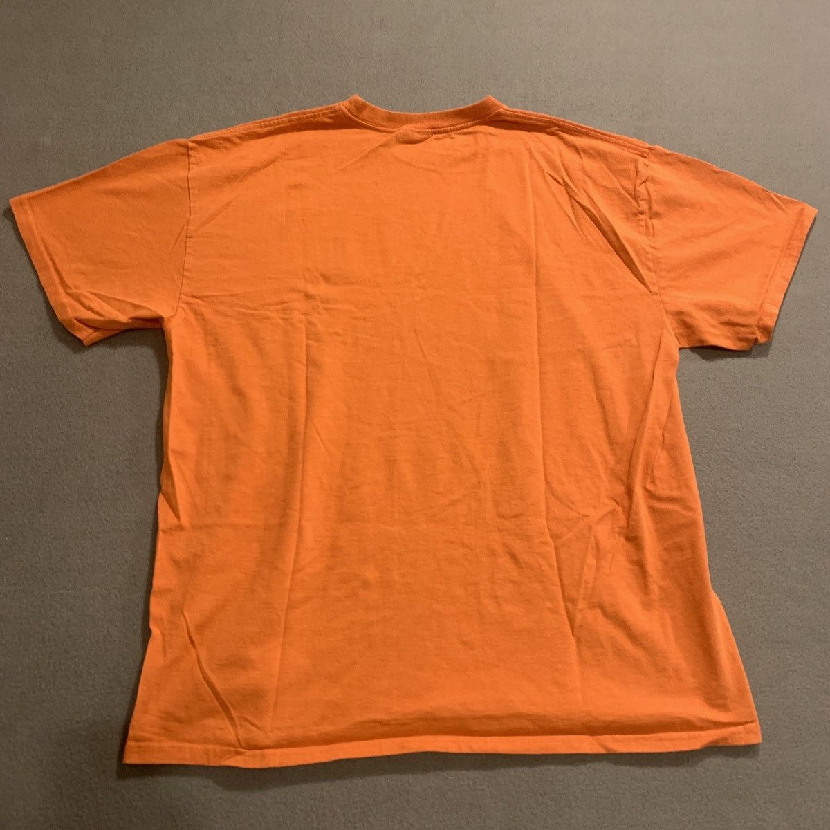 Nike Nike Y2K Short Sleeve Tee Orange XL Grey Tag 2000s Vintage Size US XL / EU 56 / 4 - 5 Thumbnail
