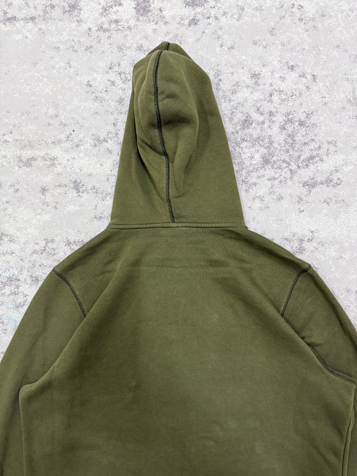 Under Armour Under Armour Olive Green Zip Up Sweater Hoodie Size US M / EU 48-50 / 2 - 14 Thumbnail