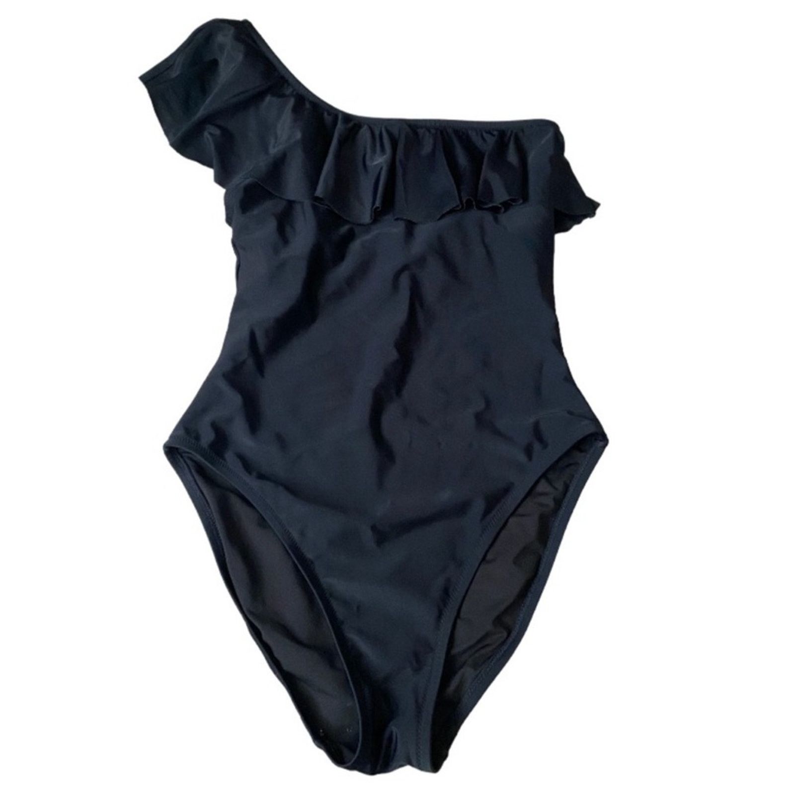 J.Crew J.Crew One Shoulder Swim Suit Black Size S Size ONE SIZE - 3 Thumbnail