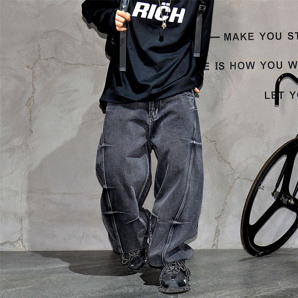 High Quality Hip-hop Baggy Jeans For Men
