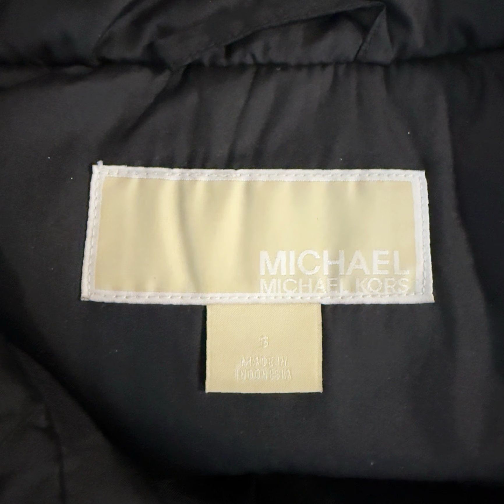 Michael Kors Michael Kors Vest Womens S Black Puffer 100% Polyester Zip-Up Jacket Size S / US 4 / IT 40 - 4 Thumbnail