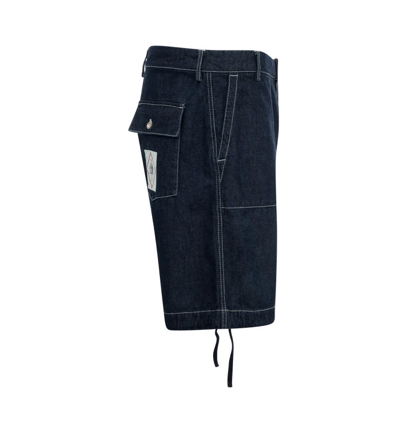 C.P. Company o1h1sh10525 Denim 3-1 Shorts in Navy Blue Size US 32 / EU 48 - 3 Thumbnail