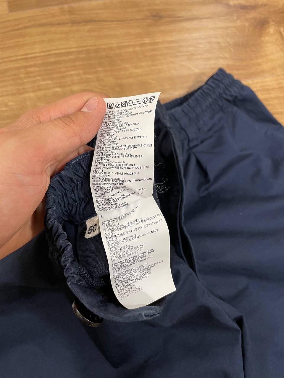 Marni × Vintage Vintage Marni Casual Cropped Blue Pants Joggers Trousers Size US 34 / EU 50 - 8 Thumbnail