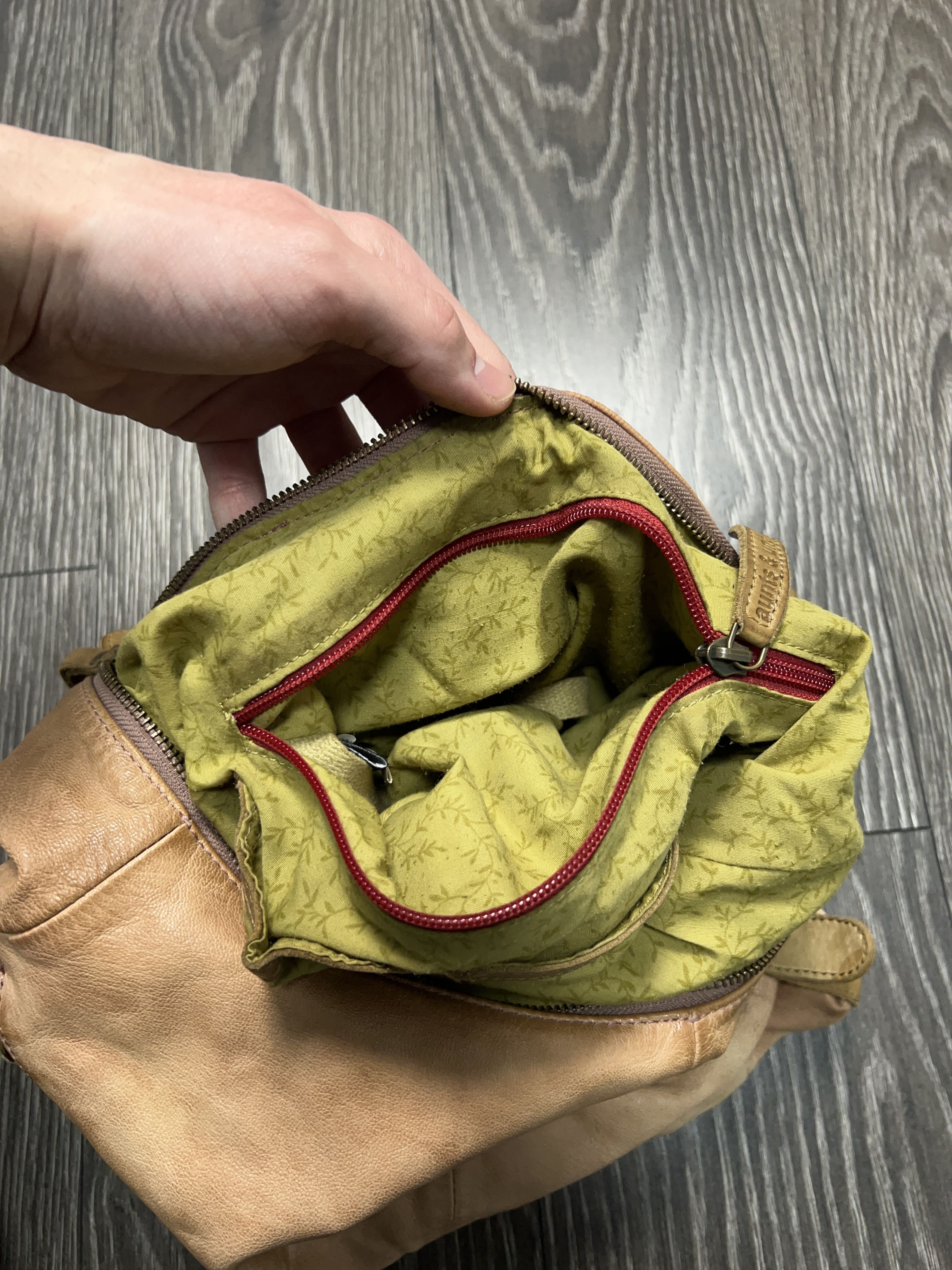 Genuine Leather aunts&uncles Chloe Chummy Leather Handbag Bucket Bag Zip Size ONE SIZE - 11 Thumbnail