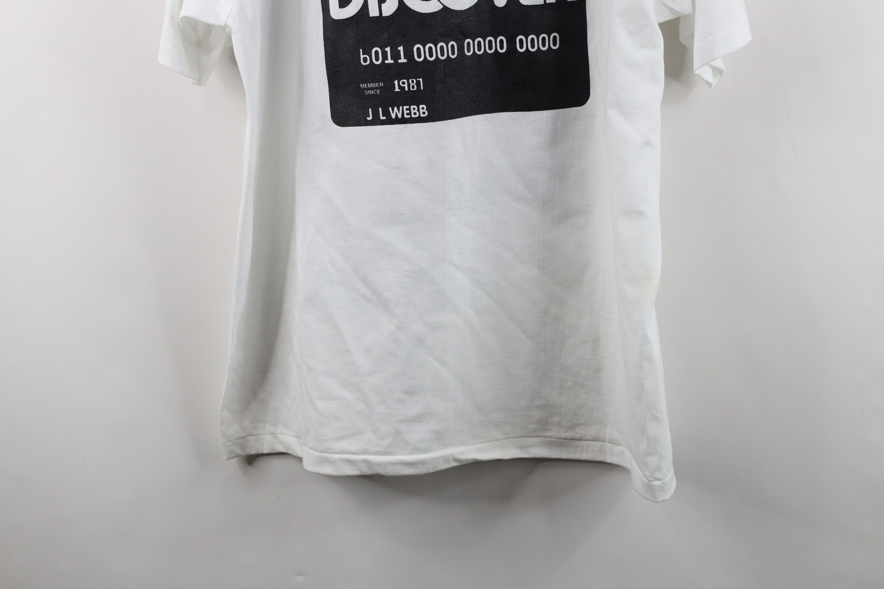 Vintage Vintage 90s Streetwear Card Life Without It Bites T-Shirt Size US XL / EU 56 / 4 - 12 Thumbnail