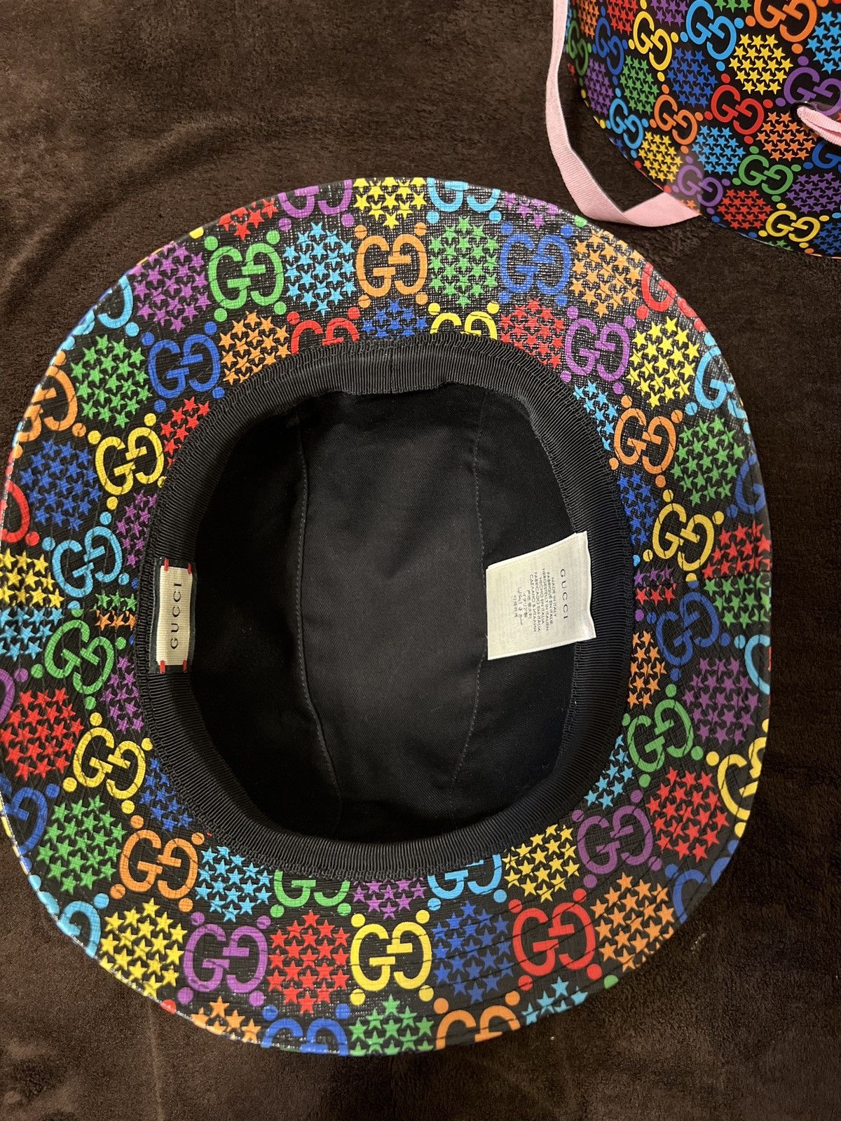 Gucci Gucci limited edition psychedelic bucket hat Size ONE SIZE - 5 Thumbnail