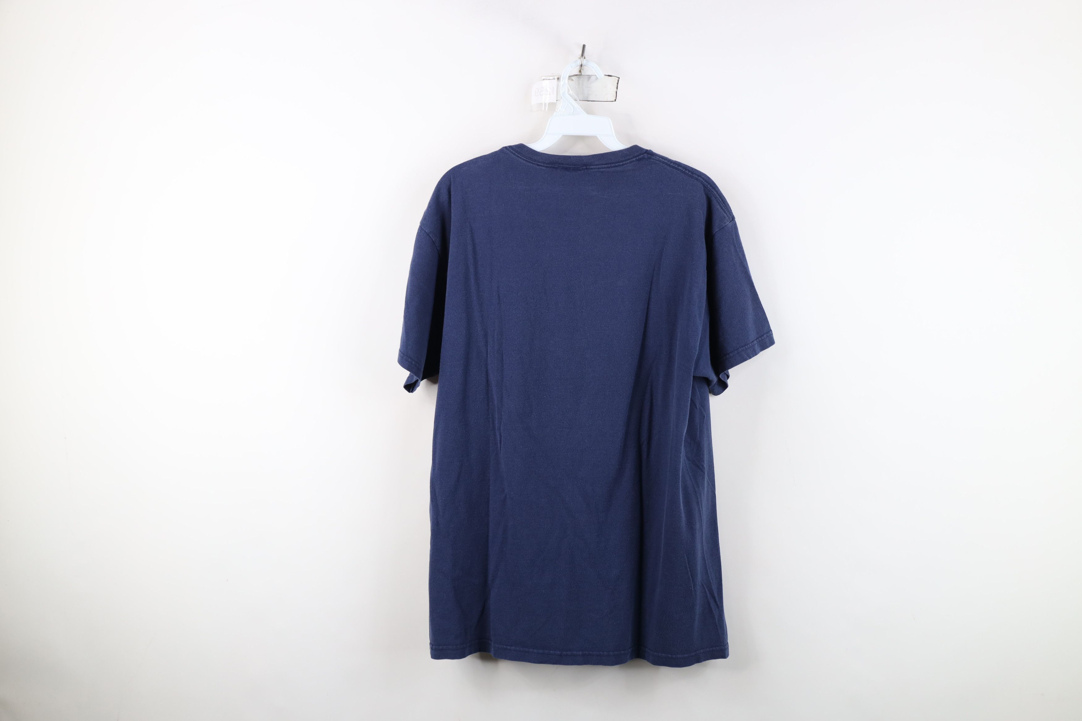Vintage Vintage 90s Y2K NYPD New York Police Department T-Shirt Blue Size US L / EU 52-54 / 3 - 10 Thumbnail