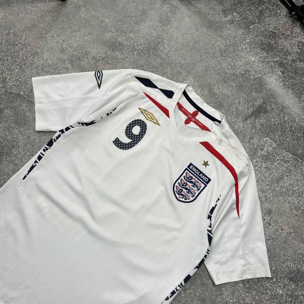 Umbro Vintage Umbro England 2007 Rooney 9 soccer jersey Size US S / EU 44-46 / 1 - 3 Thumbnail