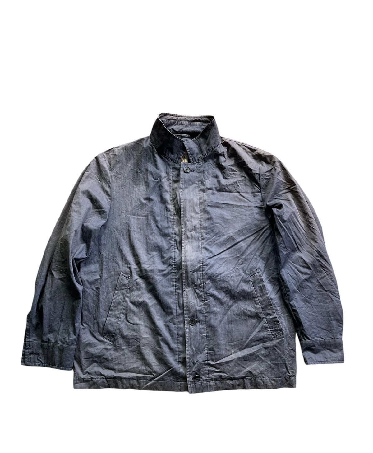 Burberry Vintage Burberry London Faded Distressed Jacket Size US L / EU 52-54 / 3 - 1 Thumbnail