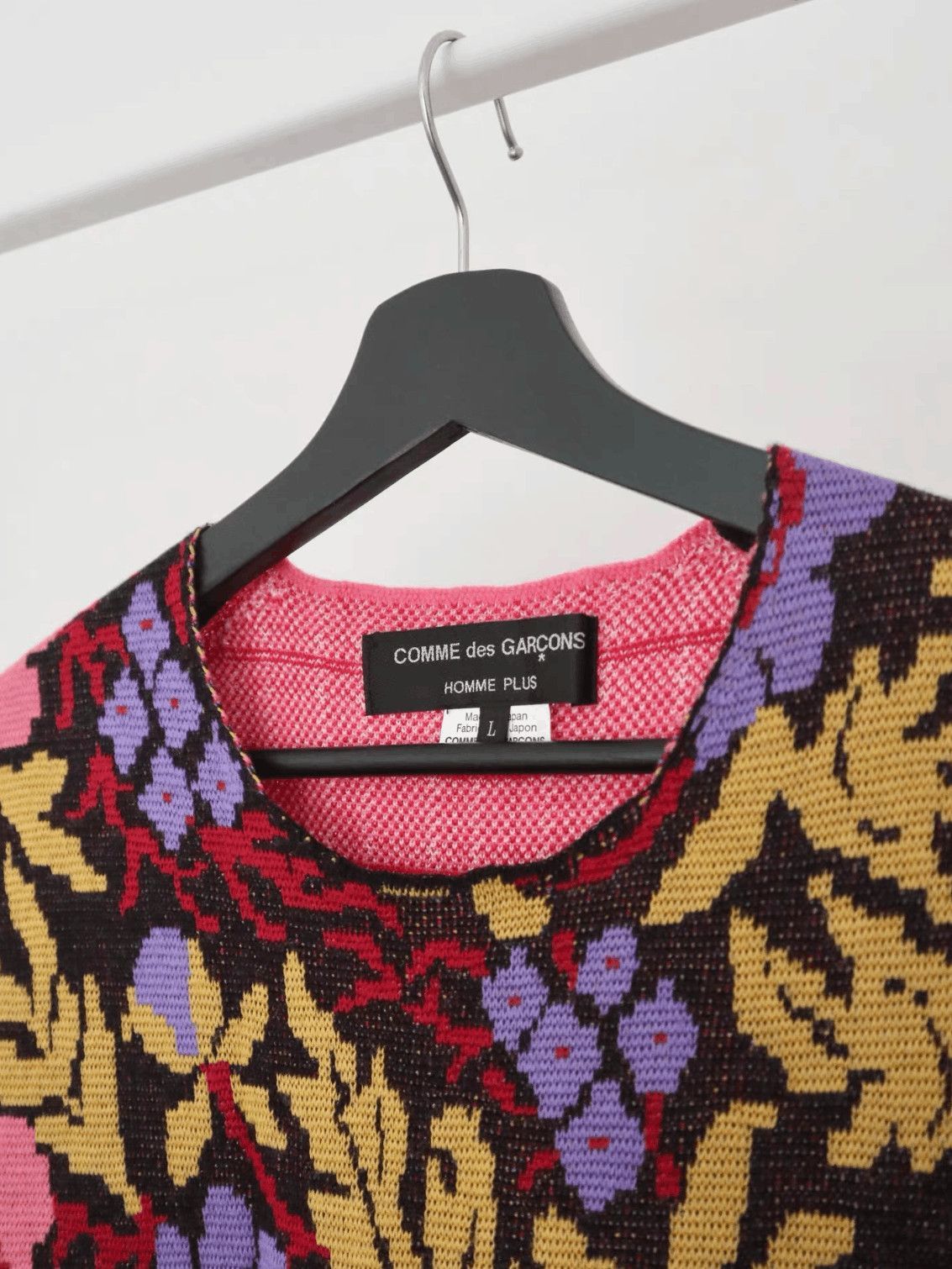 Comme des Garcons Homme Plus Comme Des Garcons Homme Plus 22SS Flower Knitwear Tank Top- Size US M / EU 48-50 / 2 - 1 Thumbnail