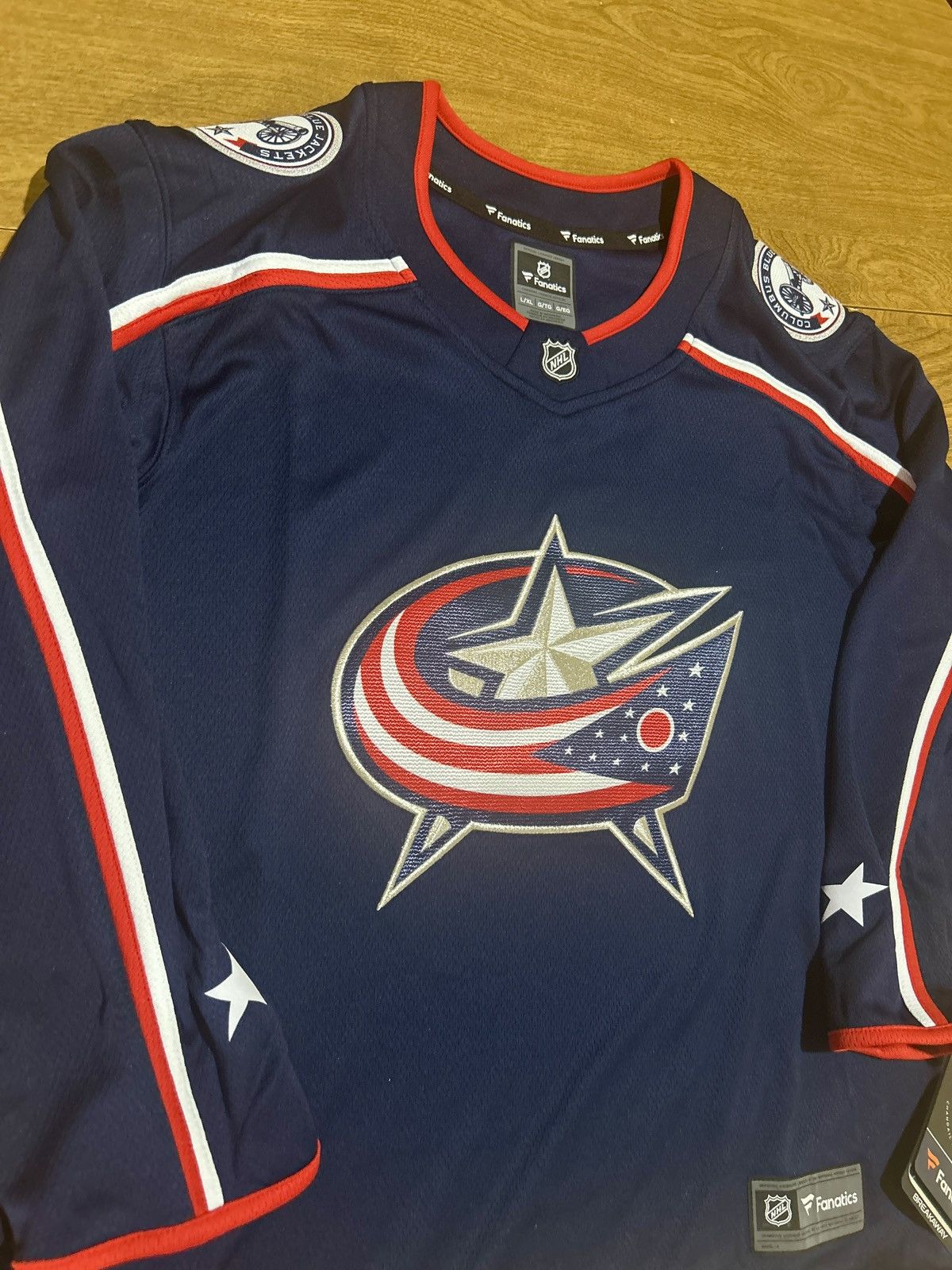NHL Columbus Blue Jackets NHL Jersey Size US XS / EU 42 / 0 - 5 Thumbnail