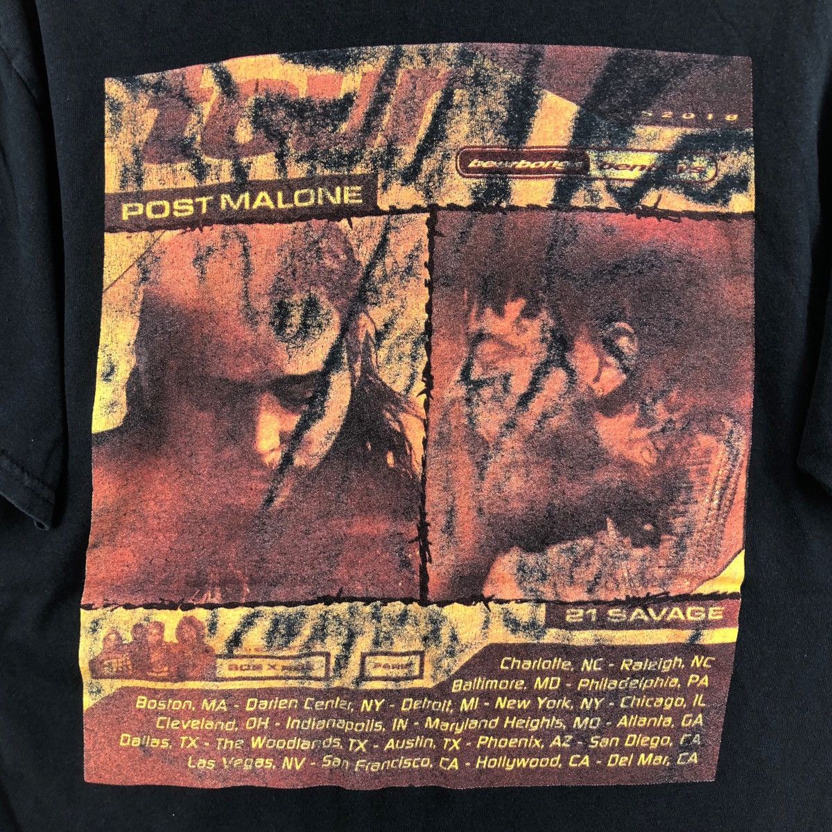 Rap Tees POST MALONE x 31 SAVAGE Tour T-Shirt Rap Tees Size US M / EU 48-50 / 2 - 5 Thumbnail