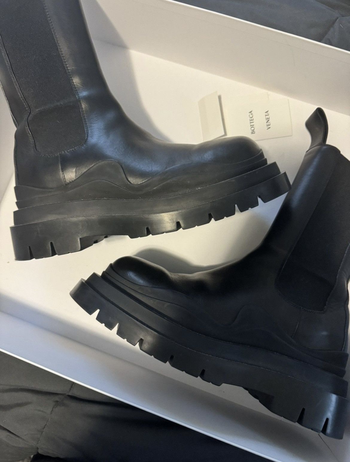 Bottega Veneta Bottega Veneta Tire Boots Size 7 EU 40 Size US 7 / EU 40 - 5 Thumbnail
