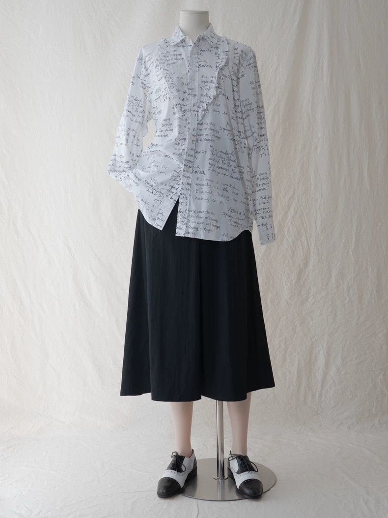 Comme des Garcons Comme Des Garcons Rolling Stones Poems Handwritten English Size S / US 4 / IT 40 - 2 Thumbnail