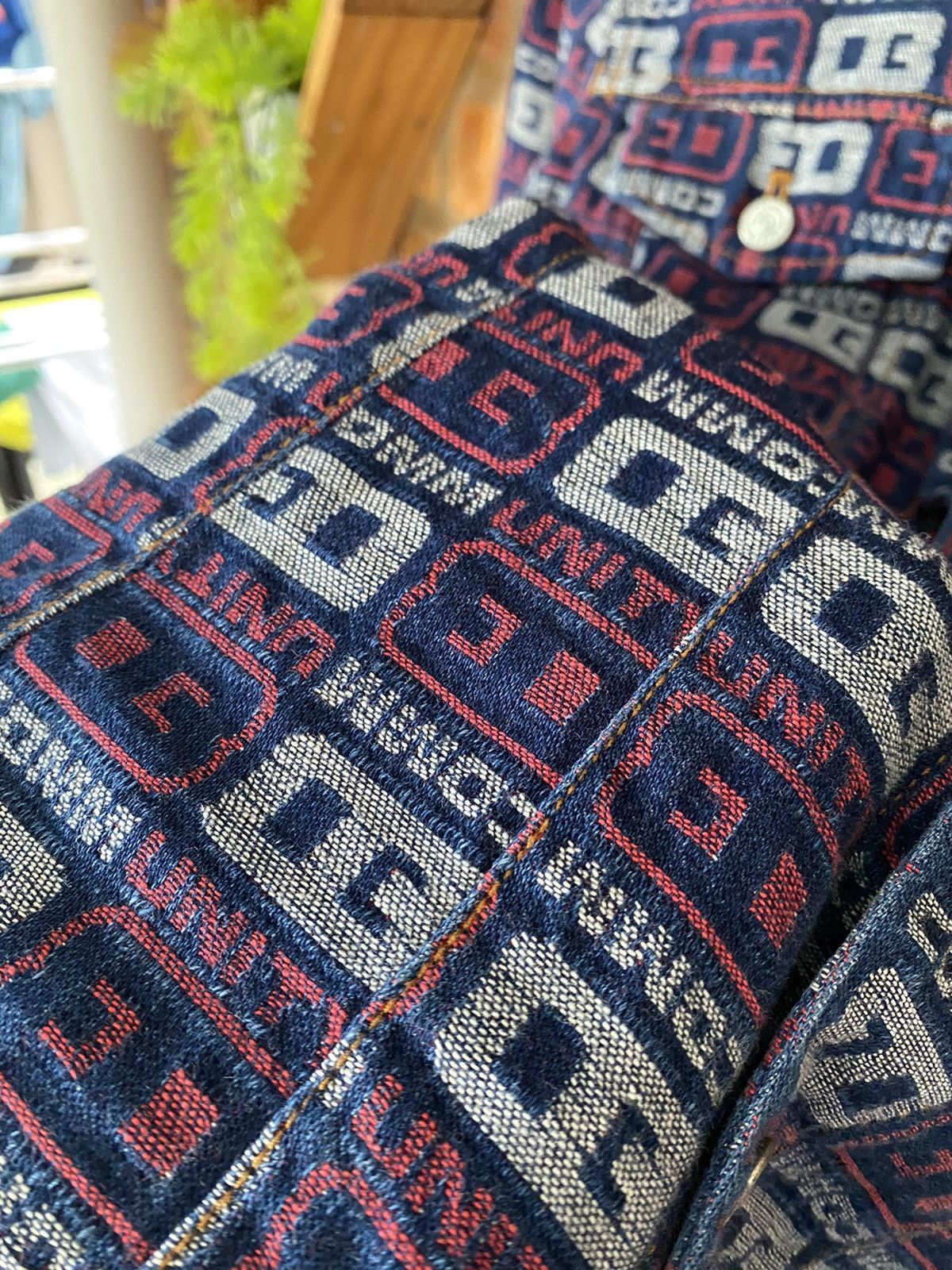 Beauty Beast × Hysteric Glamour × Japanese Brand 1980s Ozone community Hysteric Glamour jacquard jacket Size S / US 4 / IT 40 - 10 Thumbnail