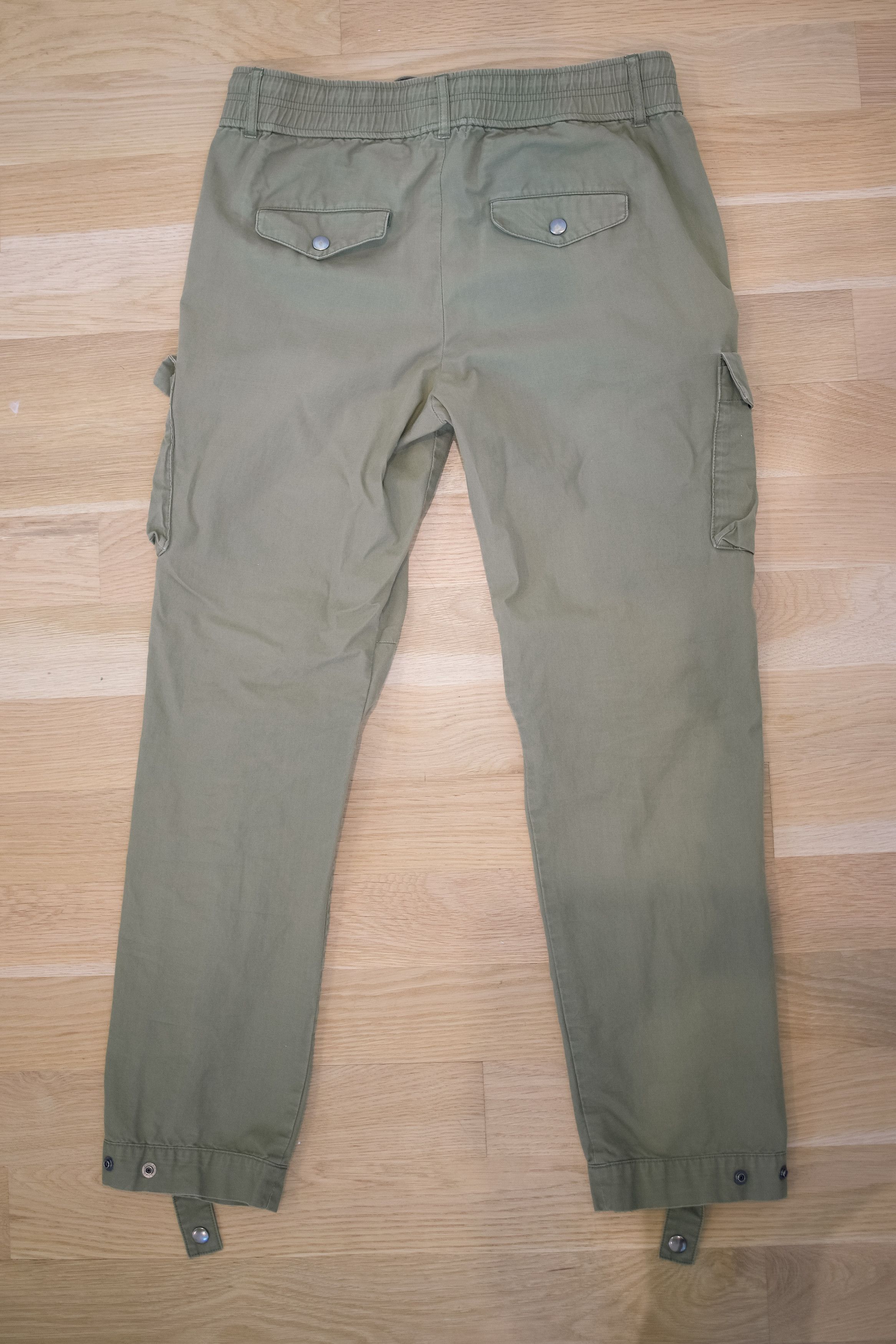 John Elliott John Elliott Green Cargo Pants – Size 1 – 33" Waist Size US 33 - 2 Thumbnail
