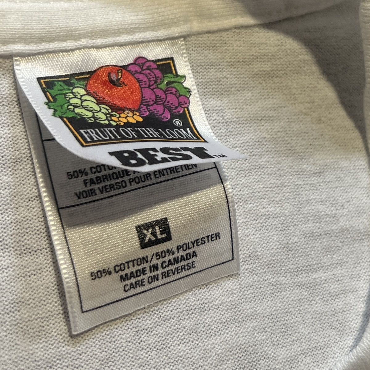 Fruit Of The Loom × Vintage vintage canada flag big print Size US XL / EU 56 / 4 - 4 Thumbnail