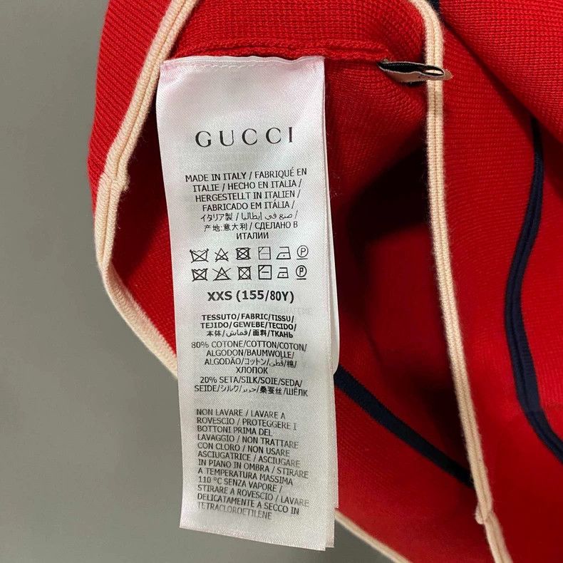 Gucci Gucci Red striped trim short sleeves Size XXS / US 00 / IT 34 - 5 Thumbnail
