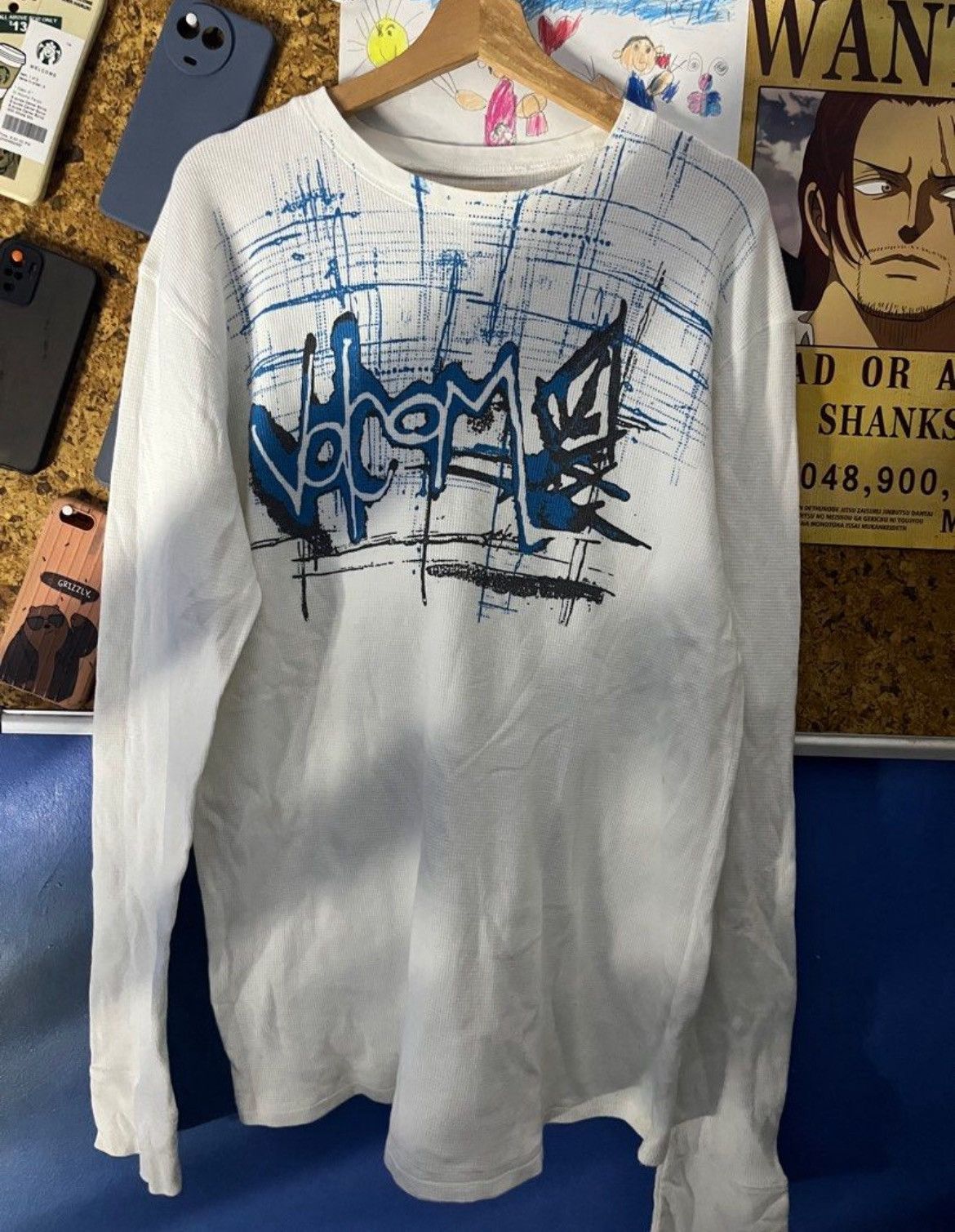 Volcom VINTAGE VOLCOM WAFFLE TEE LONGSLEEVE Size US XL / EU 56 / 4 - 1 Thumbnail