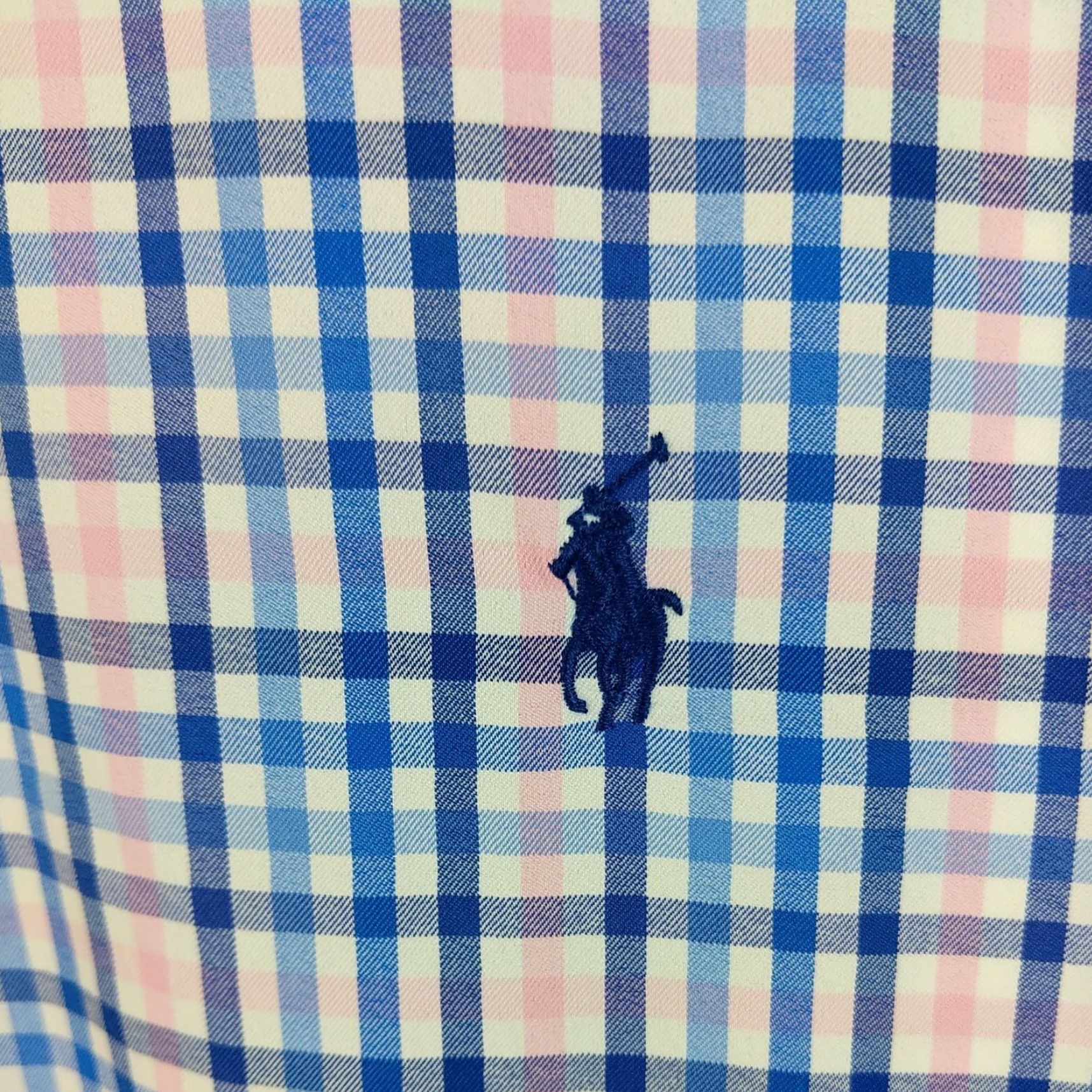 Ralph Lauren Ralph Lauren shirt Mens XXL pink and blue plaid long sleeve button down spr Size US XXL / EU 58 / 5 - 2 Thumbnail