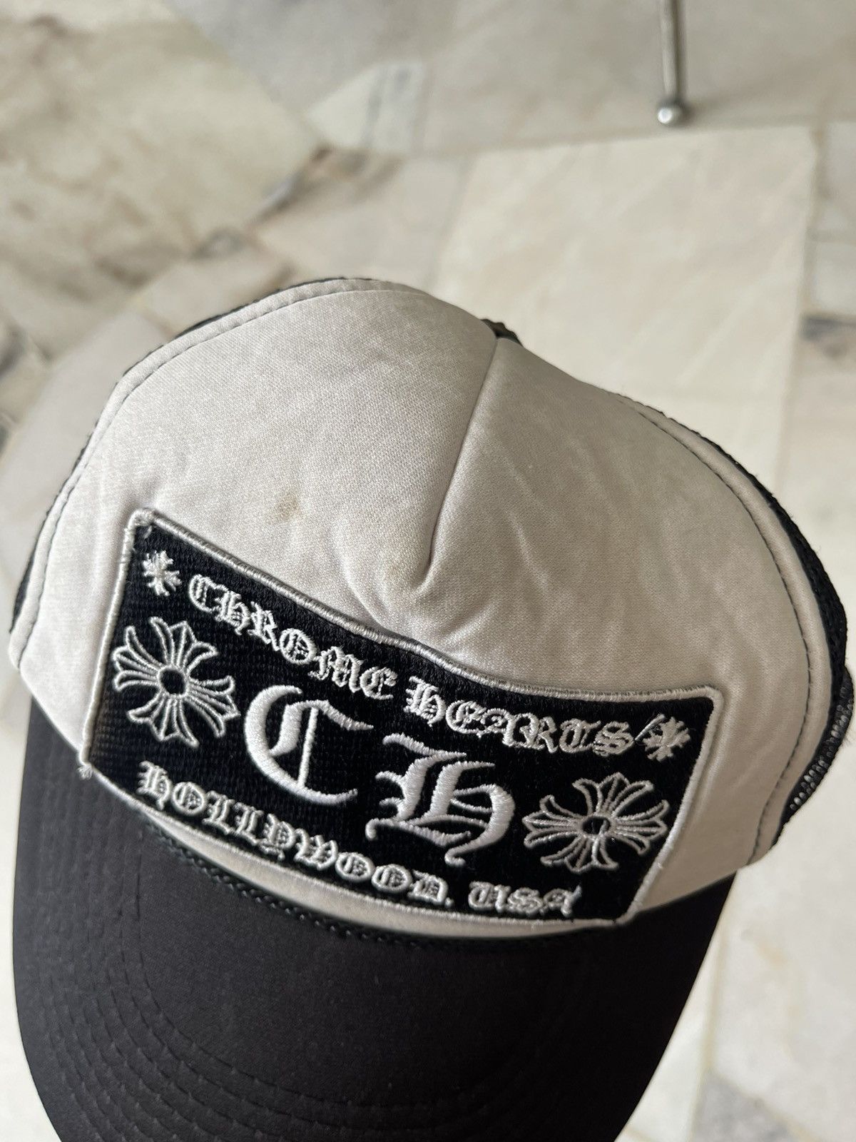 Chrome Hearts Vintage Chrome Hearts Ch Hat Size ONE SIZE - 4 Thumbnail