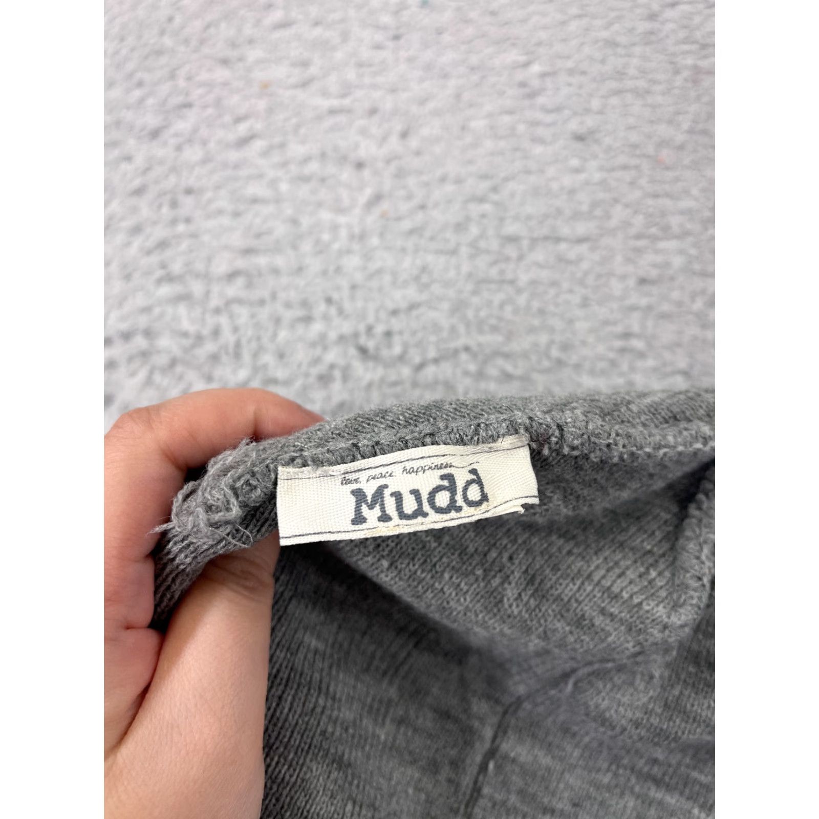 VIBE Mudd Beanie Toque Adult Gray Knit Embroidered Donut Kill My Vibe 100% Acrylic Men’s/Women’s Hat/Beanie? Size ONE SIZE - 6 Thumbnail