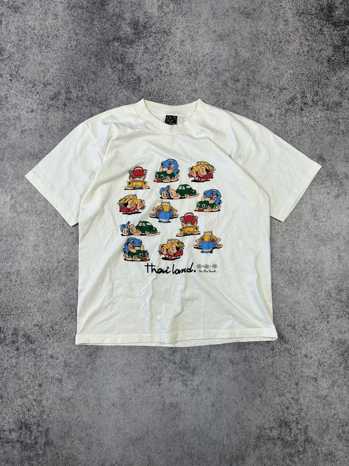 Vintage Vintage Art Kamasutra Auto Logo T-shirt Streetwear Rare USA Size US L / EU 52-54 / 3 - 1 Thumbnail