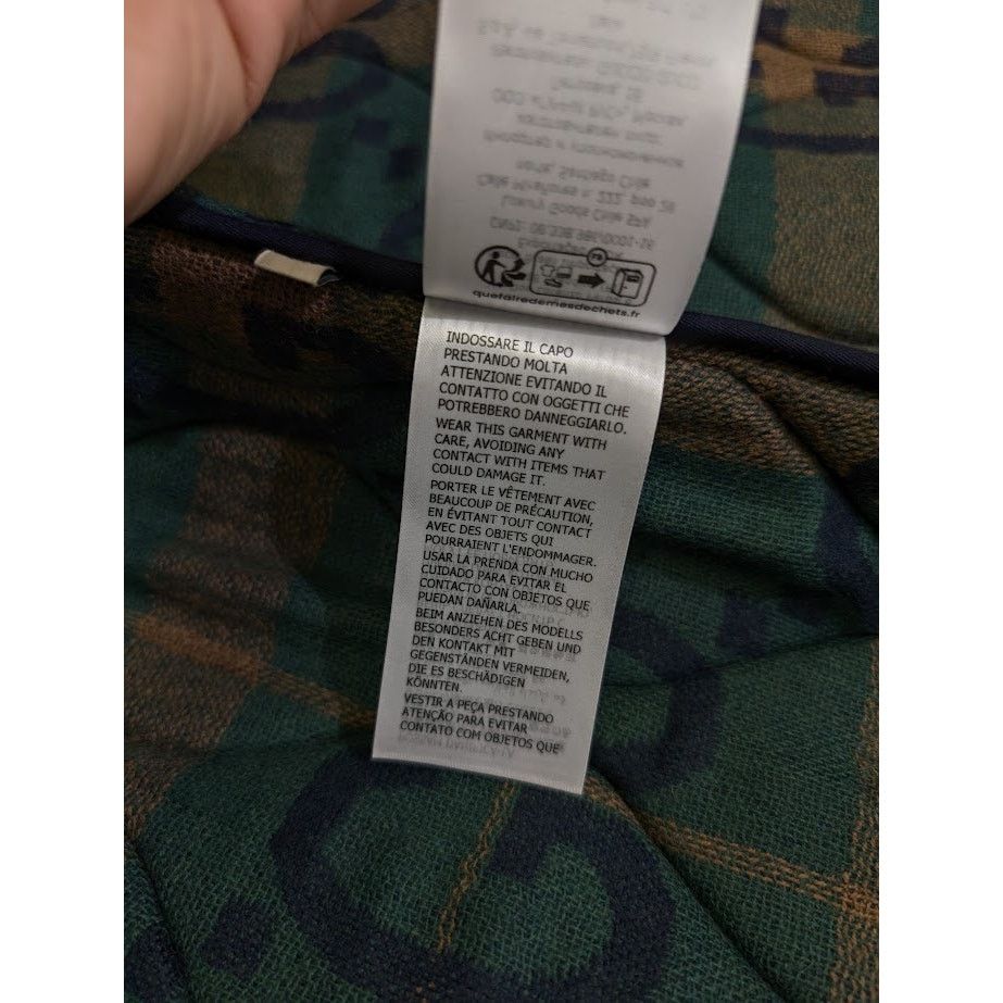 Gucci o1rshd1 Caban Waxed Cotton Jacket in Shrub/Mix Size US M / EU 48-50 / 2 - 19 Thumbnail
