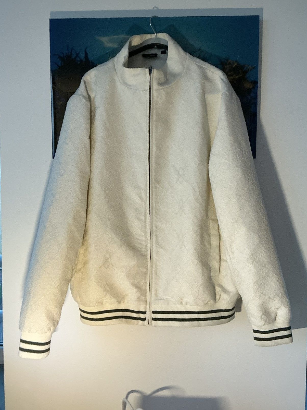 Daily Paper Shakir Boucle Track Jacket Size US XL / EU 56 / 4 - 1 Thumbnail