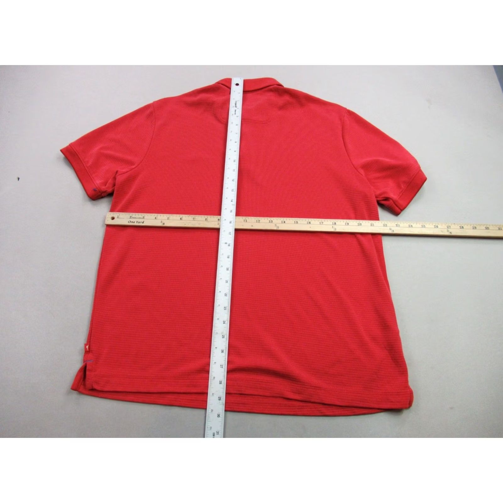 Tommy Bahama Tommy Bahama Polo Shirt - Mens Red Medium Knit Golf Casual, Button Up, Wear Size US M / EU 48-50 / 2 - 7 Thumbnail