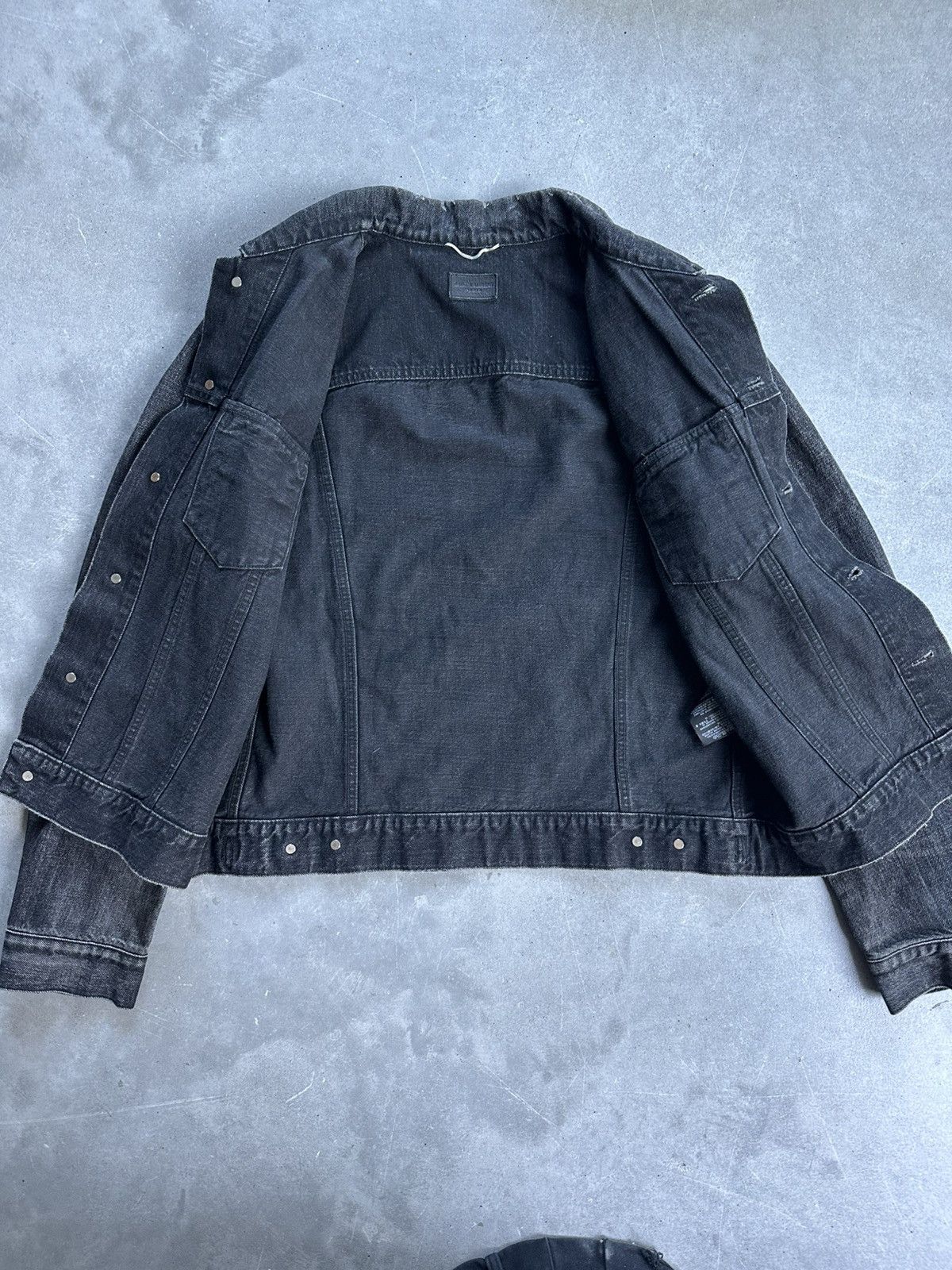 Saint Laurent Paris Saint Laurent Denim jacket faded distressed 2019 Size US M / EU 48-50 / 2 - 5 Thumbnail