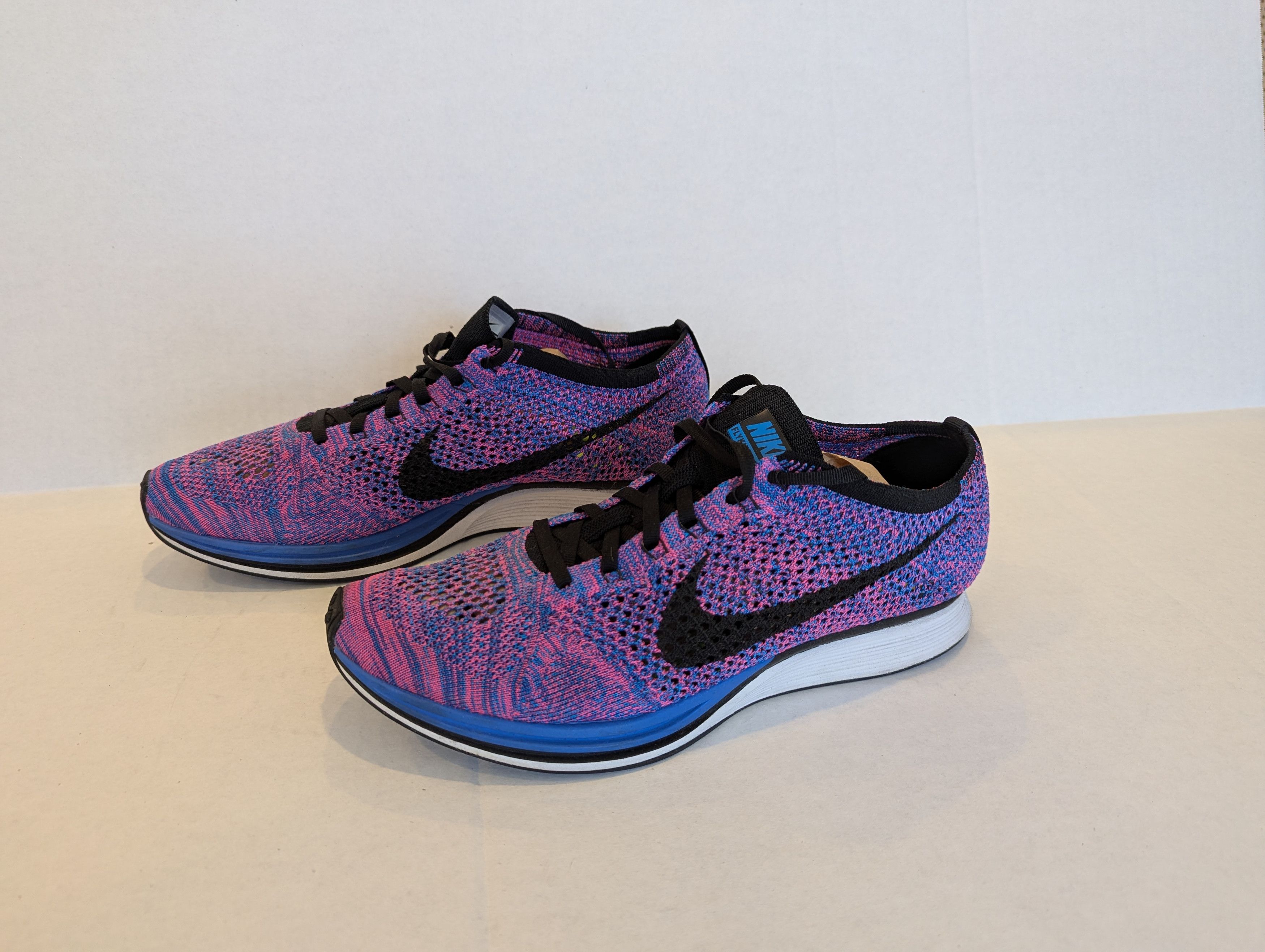 Nike Flyknit Racer (Indigo 2016) Size US 9.5 / EU 42-43 - 4 Thumbnail
