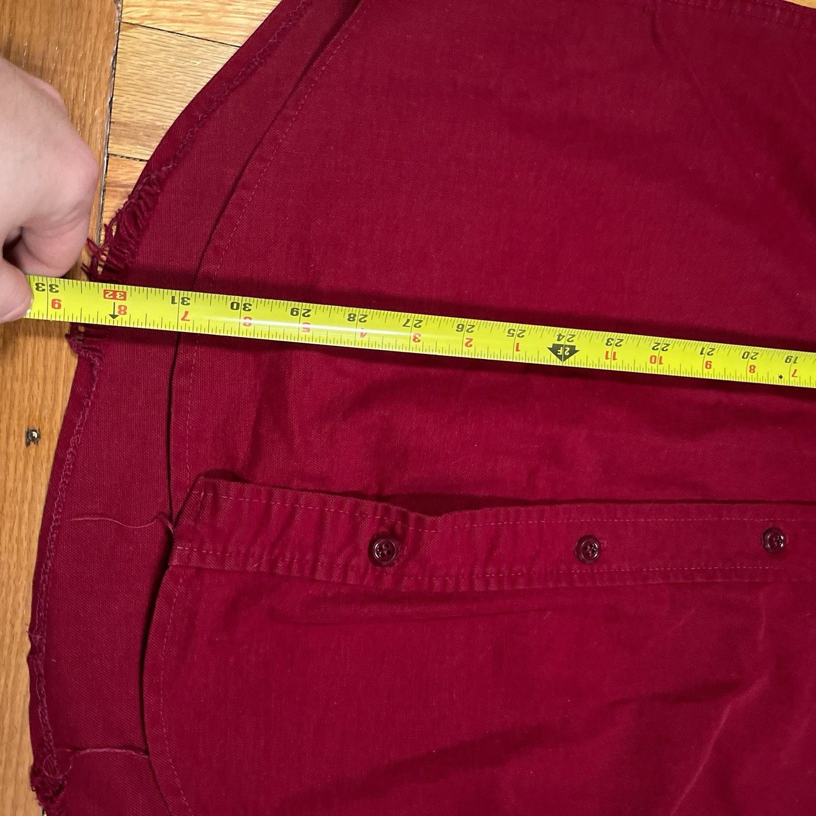 Orvis VTG Orvis Shirt Red Chamois Button Workwear Distressing 90s Size US L / EU 52-54 / 3 - 6 Thumbnail