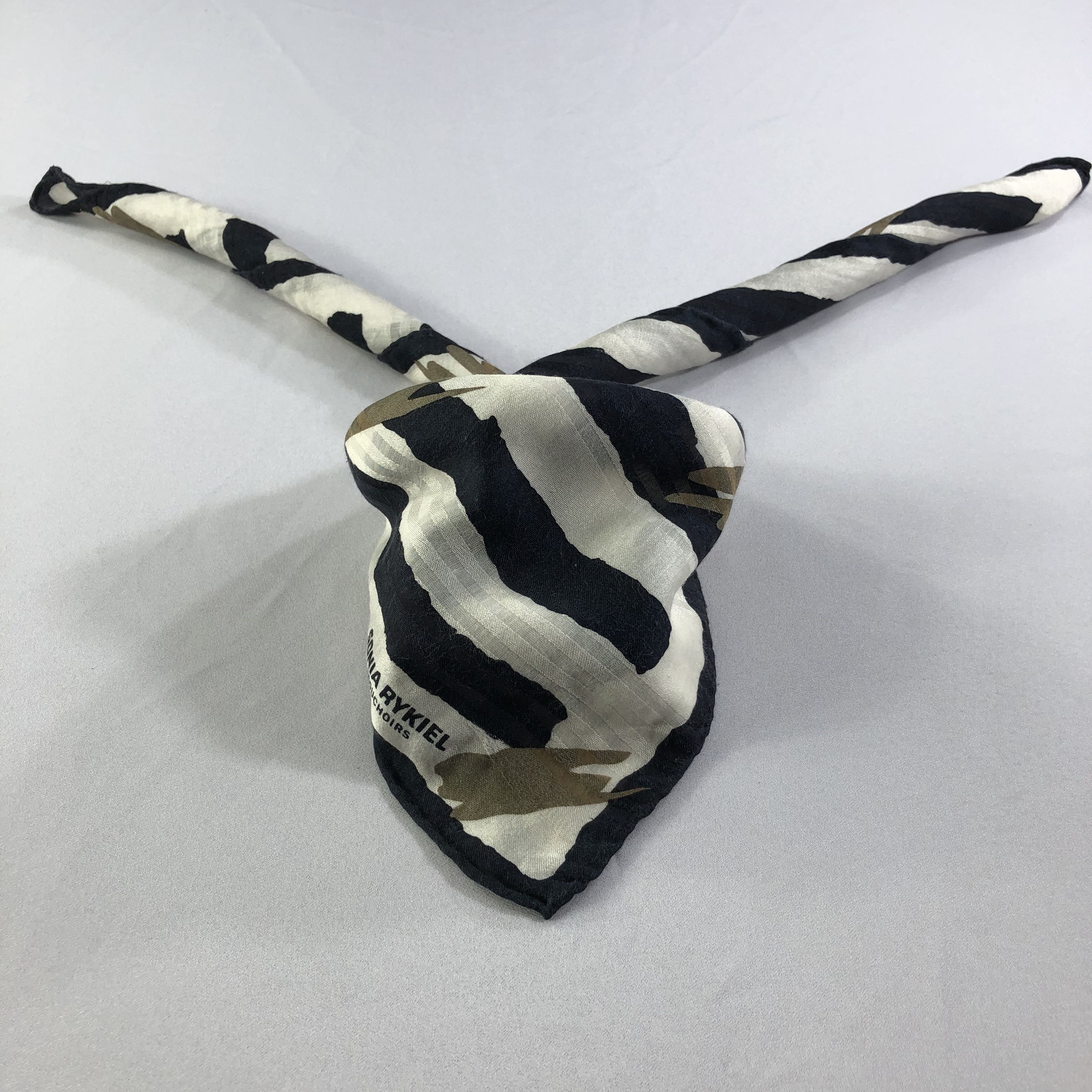 Sonia Rykiel Sonia Rykiel Handkerchief Neckerchief Bandana H1585 Size ONE SIZE - 2 Thumbnail
