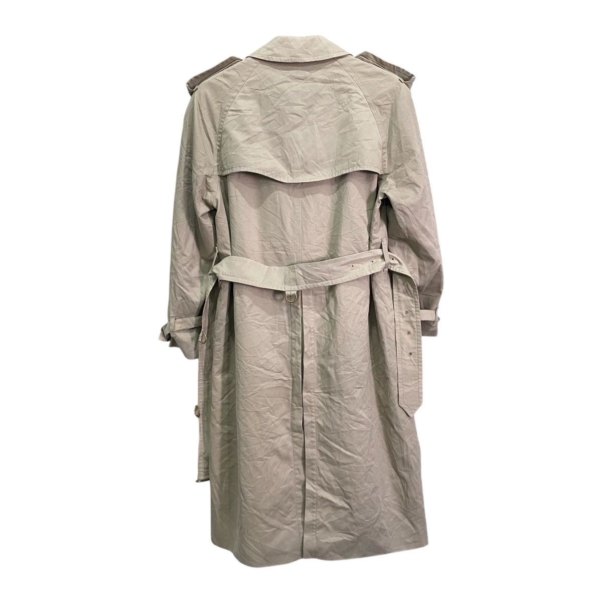 Burberry Vintage Burberrys Nova Check Double Breasted Trench Coat Size US M / EU 48-50 / 2 - 2 Thumbnail