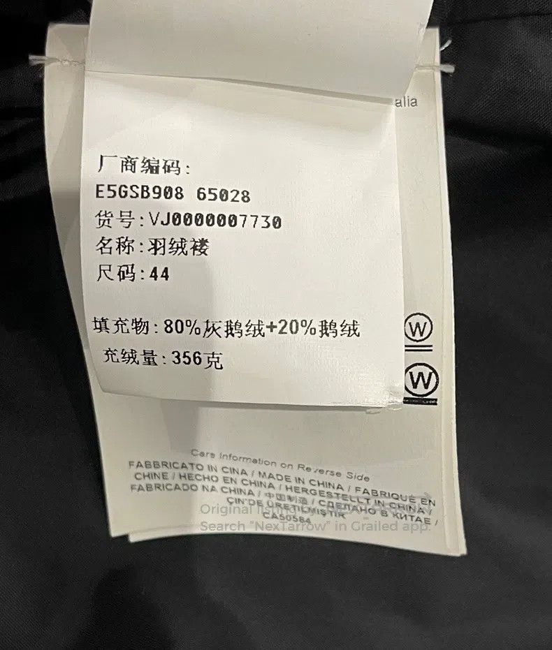 Versace Versace Black and gold down jacket Size US S / EU 44-46 / 1 - 7 Thumbnail