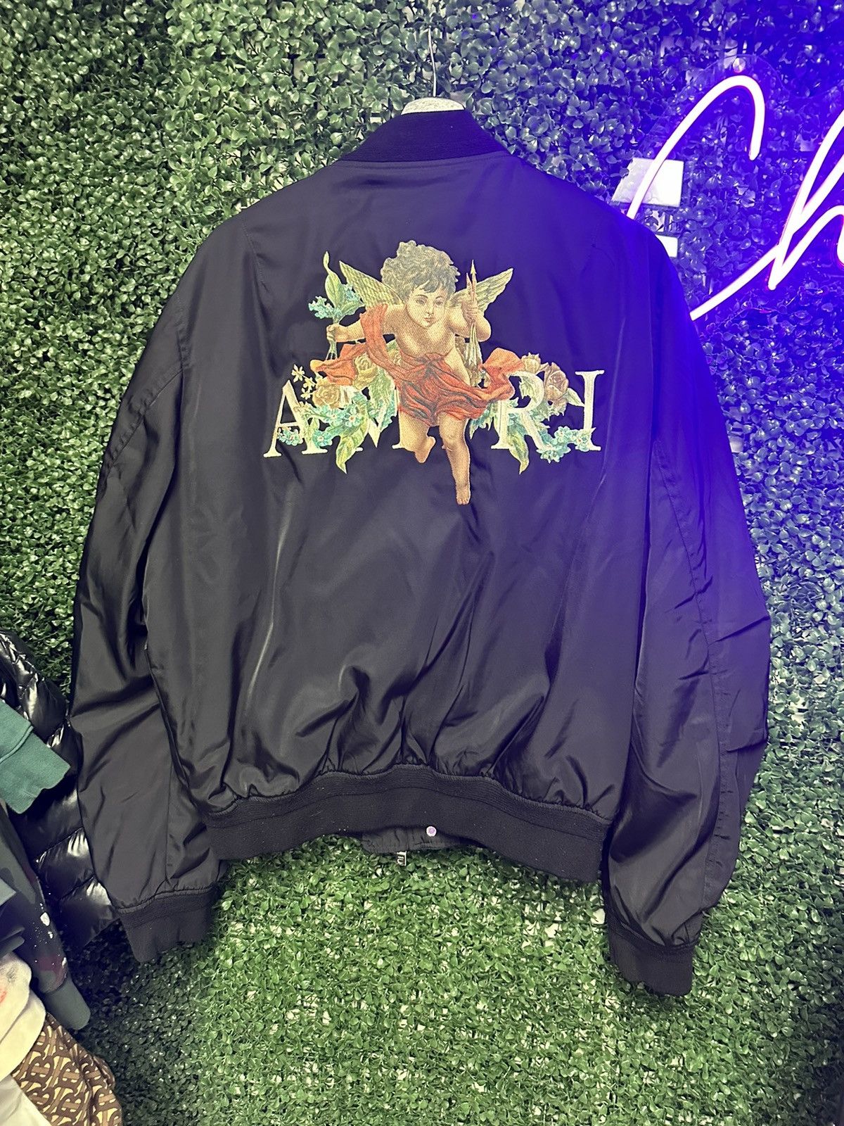 Amiri Amiri Cherub Bomber Jacket Size US XL / EU 56 / 4 - 2 Thumbnail
